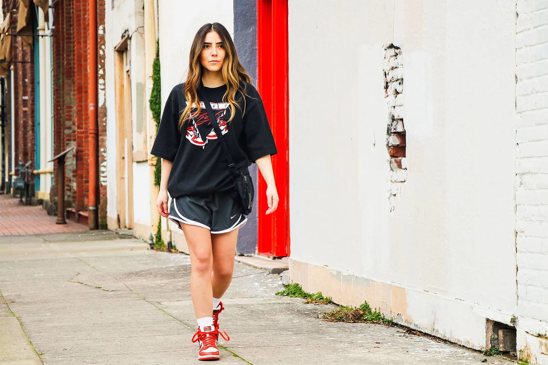 Nike oversized t-shirt main image 0