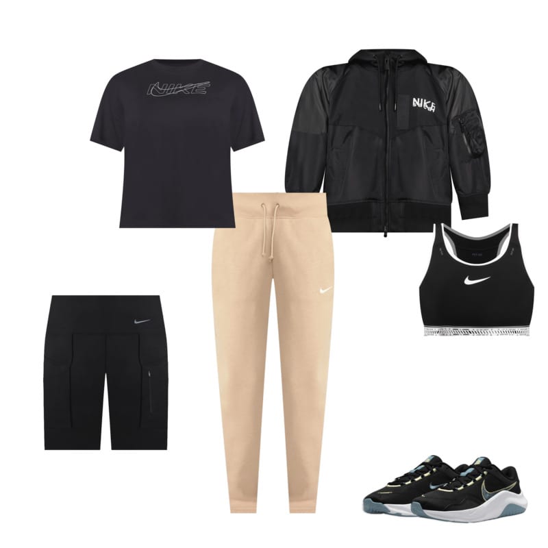 Cómo combinar joggers para el trabajo