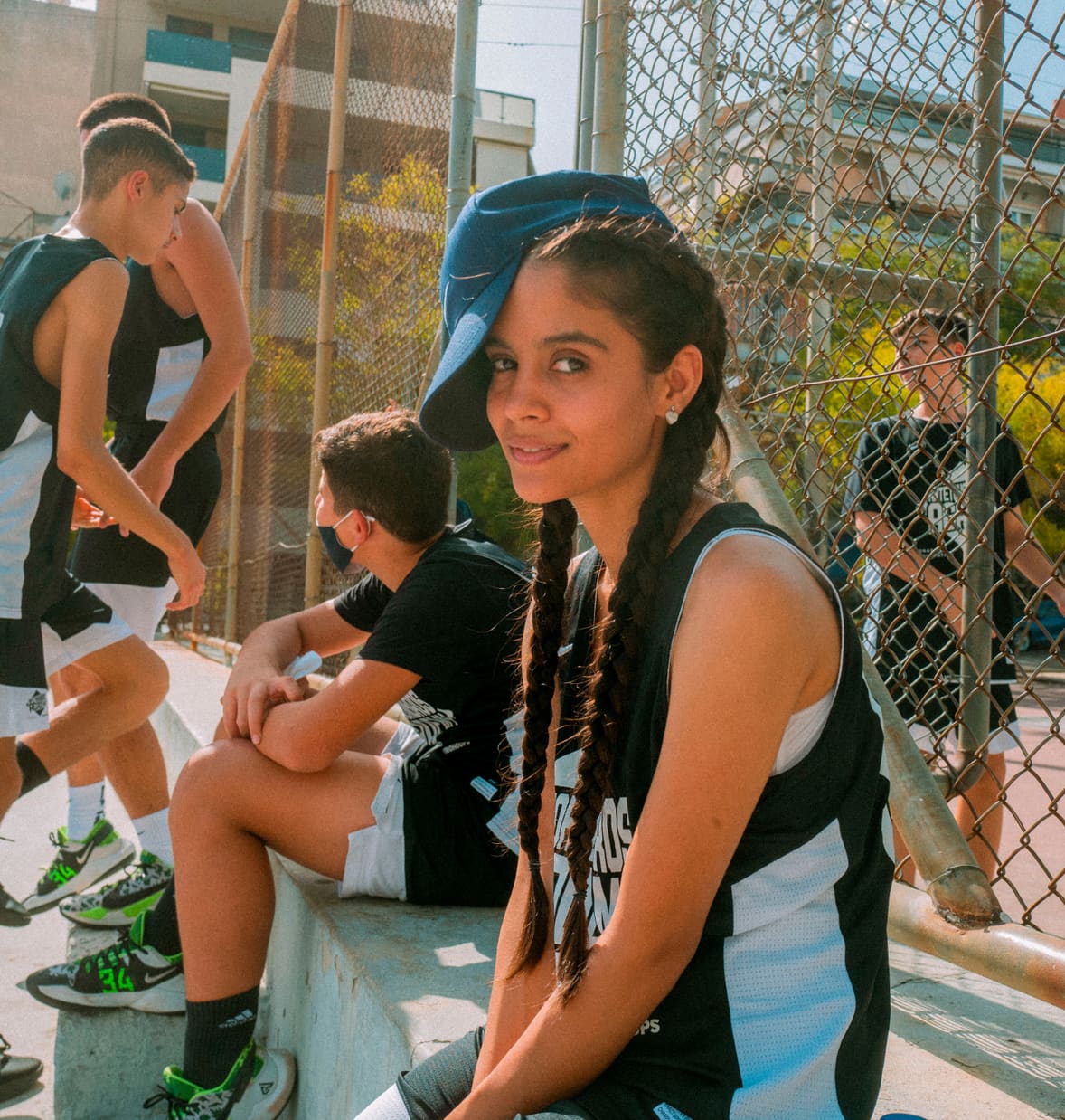 Az AntetokounBros Akadémia akcióban