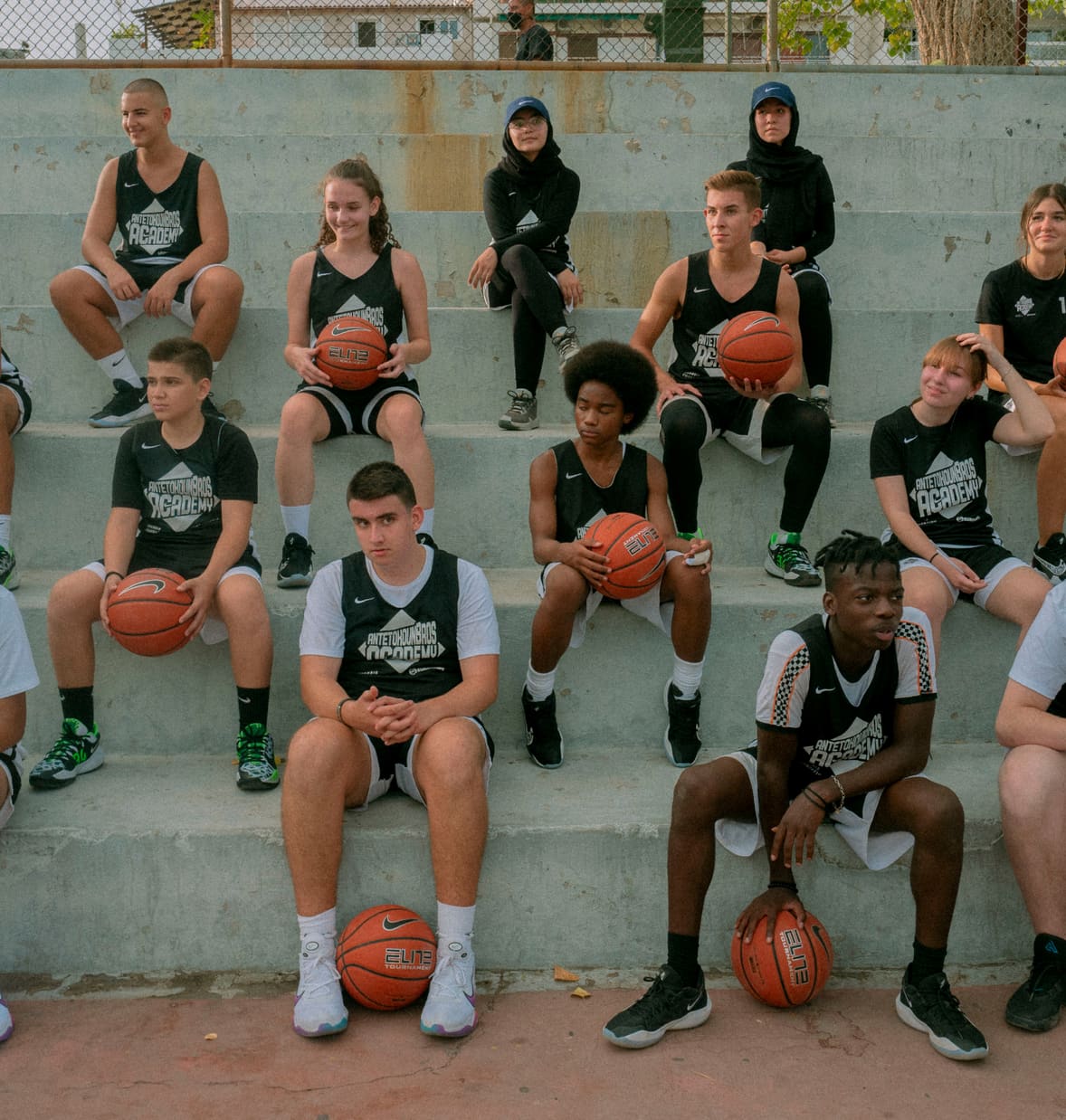 Az AntetokounBros Akadémia akcióban