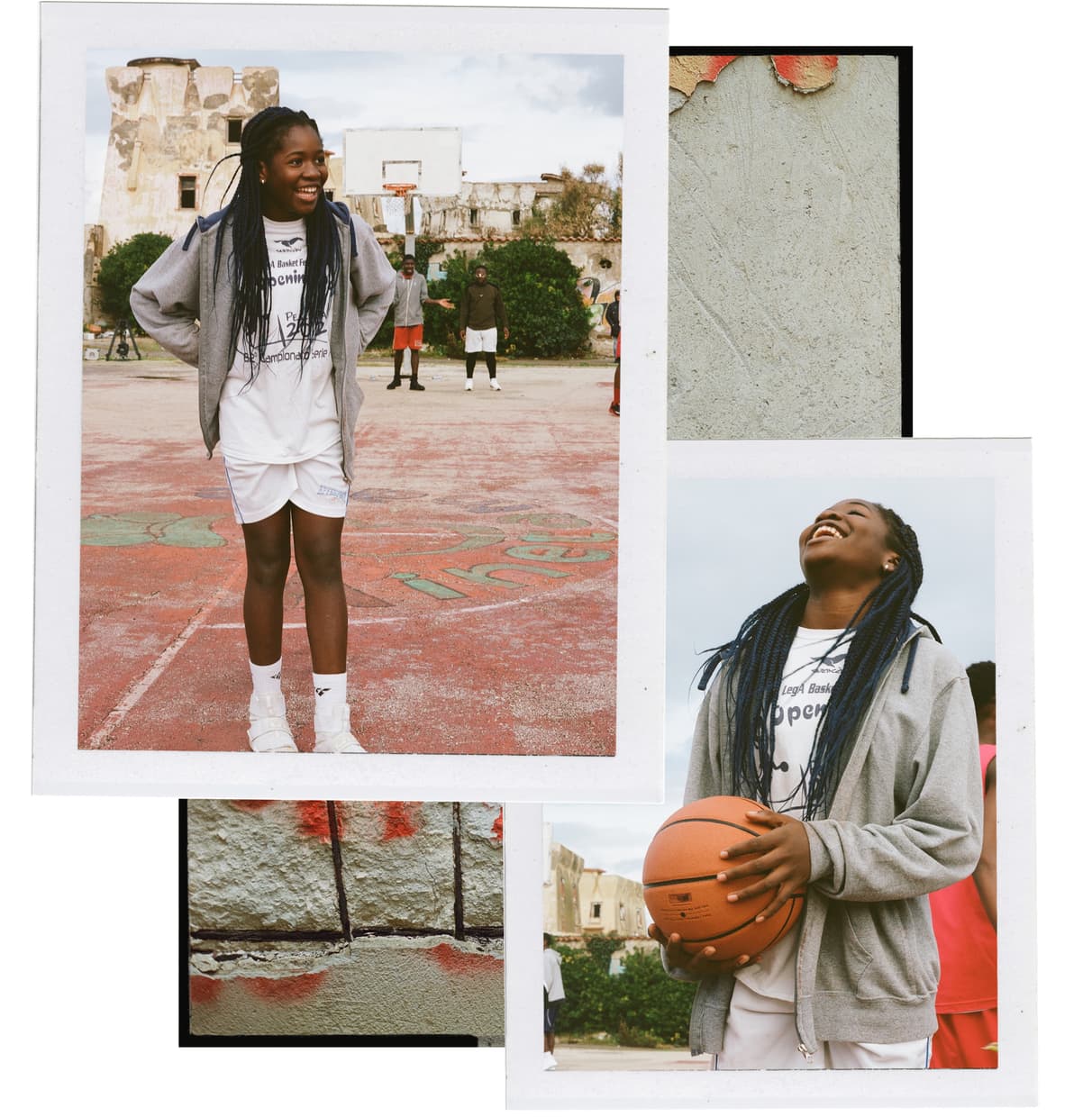 Courtside à Castel Volturno, en Italie