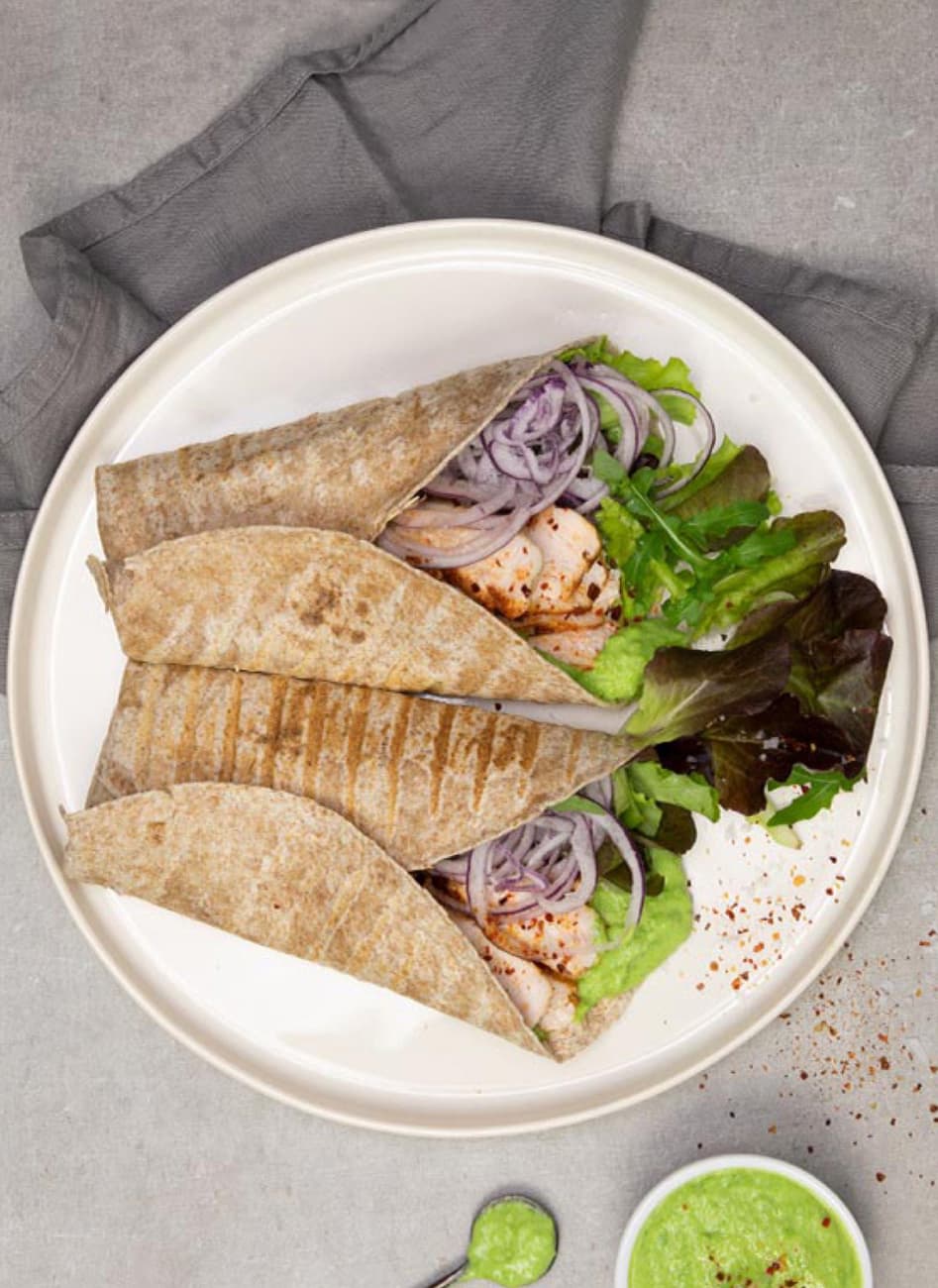 Healthy and Satisfying Chicken Wrap