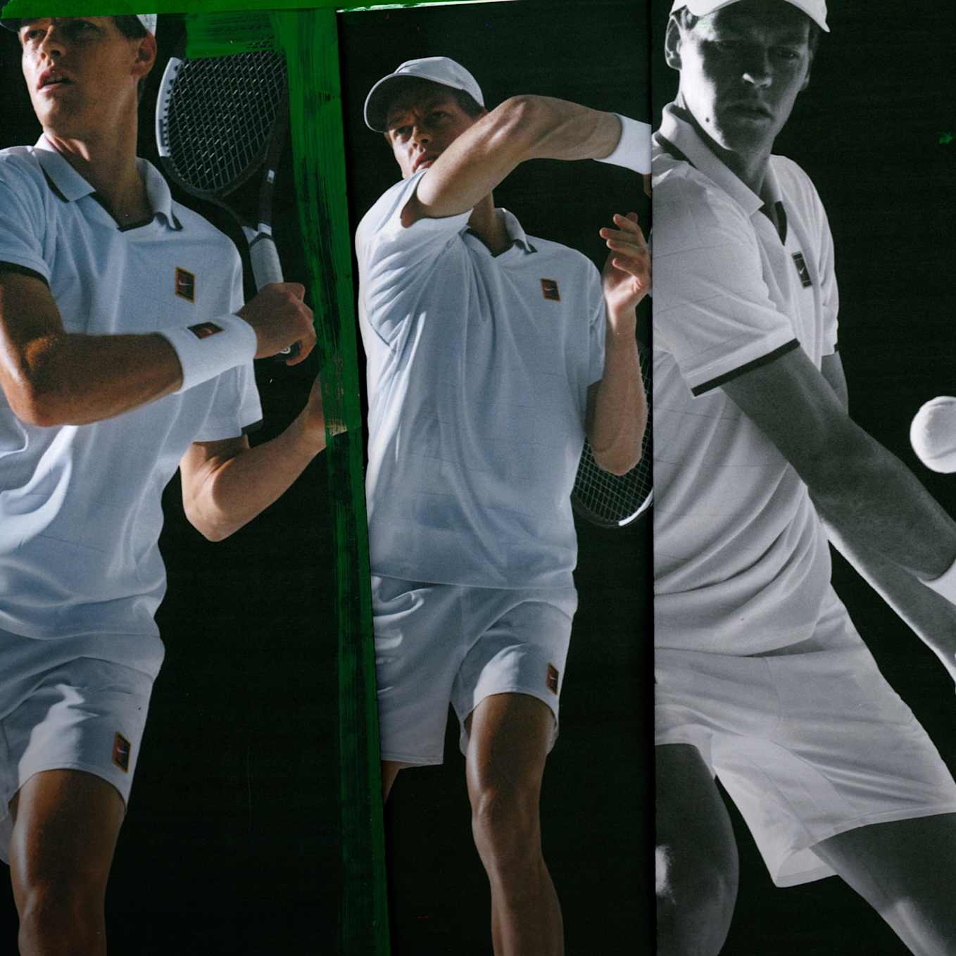 Uno stile dritto al punto, Il look del tennis