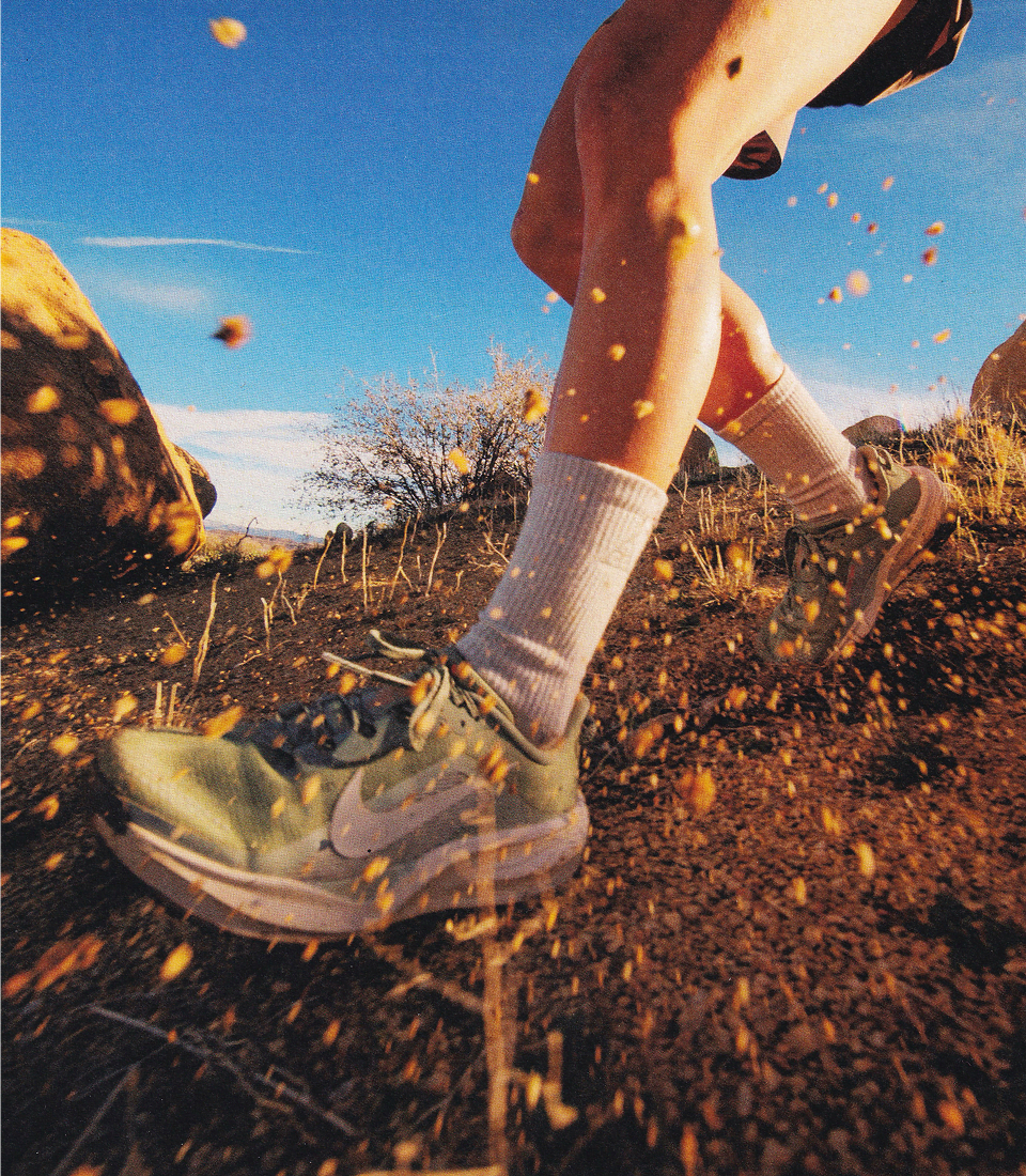 Página principal de running, Corre en la naturaleza