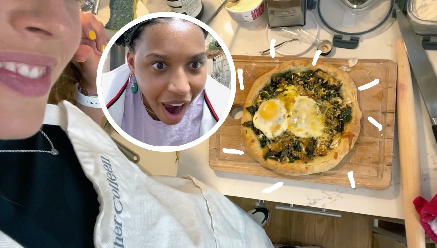 Athlete’s Cookbook: Colleen Quigley’s Aubergine Pizza