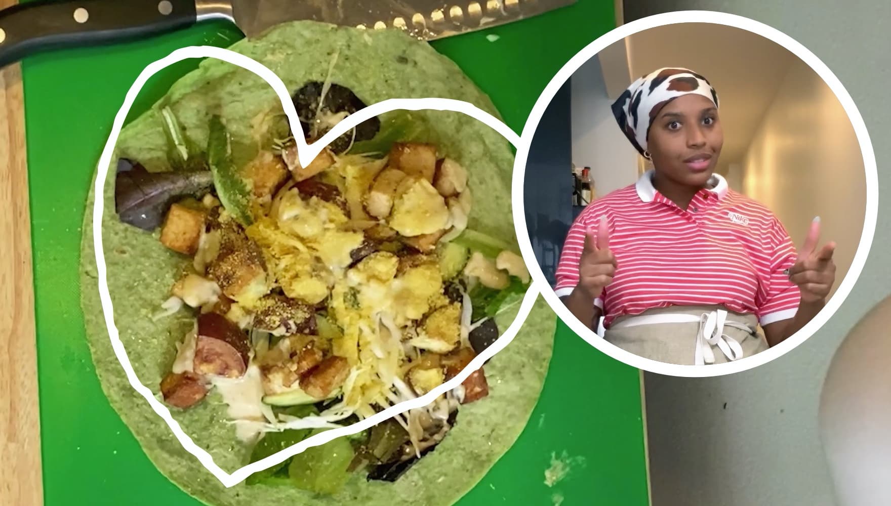 Recetas para atletas: La salsa para wraps rusa de Tatyana McFadden