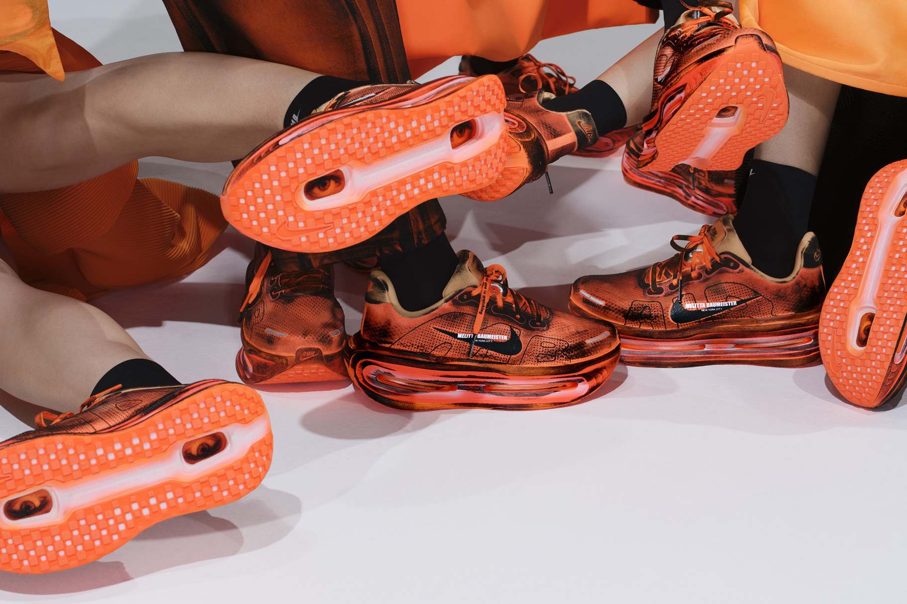 De speciale editie van de Nike Vomero Premium en Pegasus Premium van Melitta Baumeister