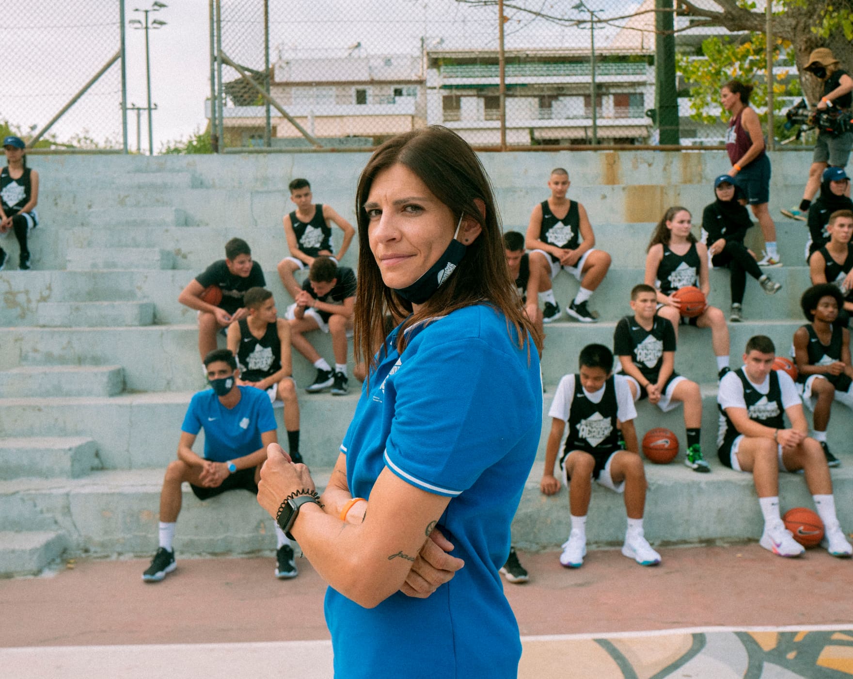 Az AntetokounBros Akadémia akcióban