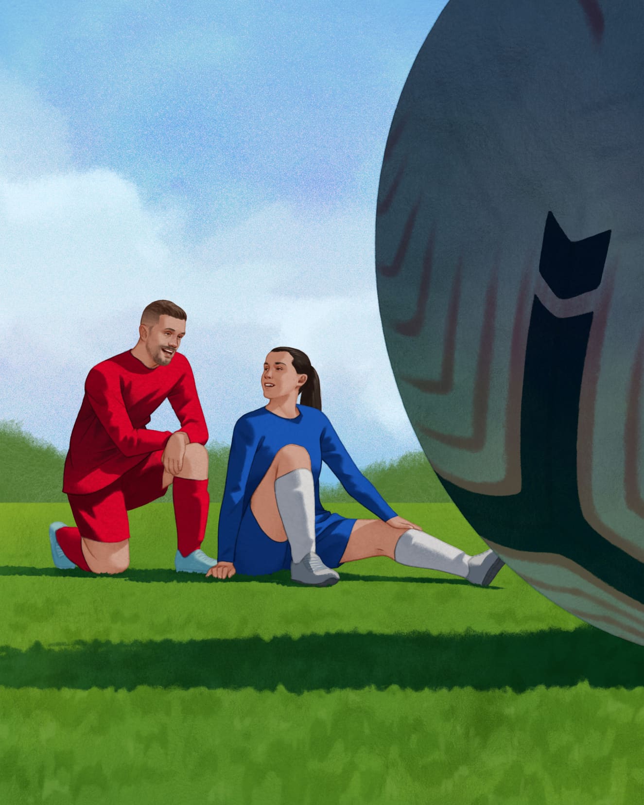One on One:Fran Kirby 和 Jordan Henderson