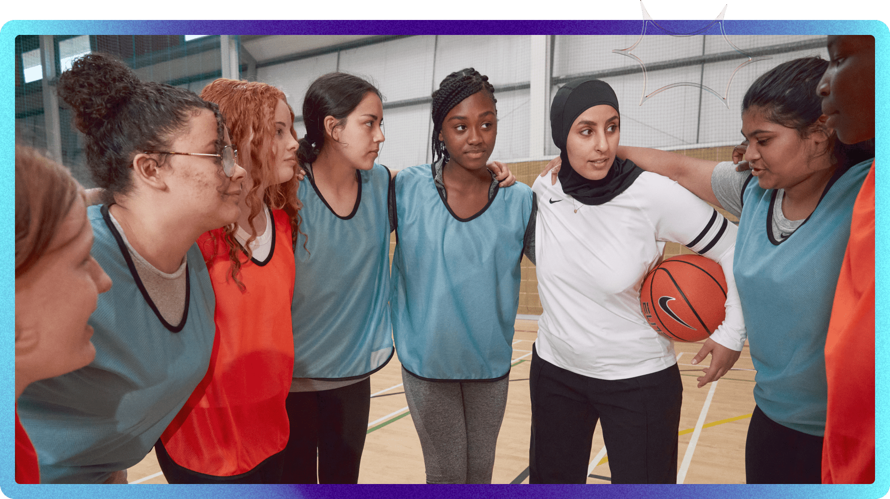 Coacha atleter som bär hijab