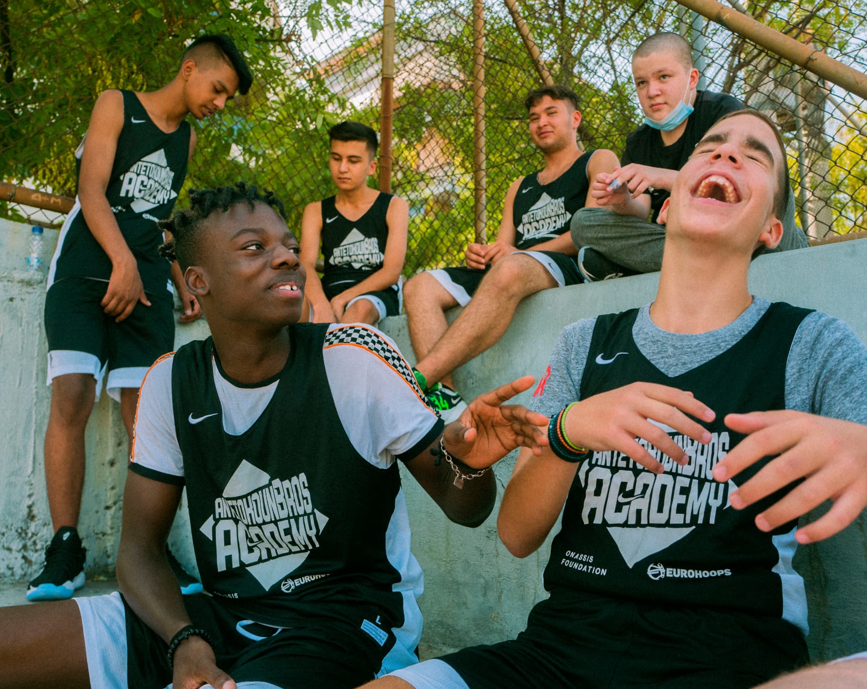 AntetokounBros Academy 在行動