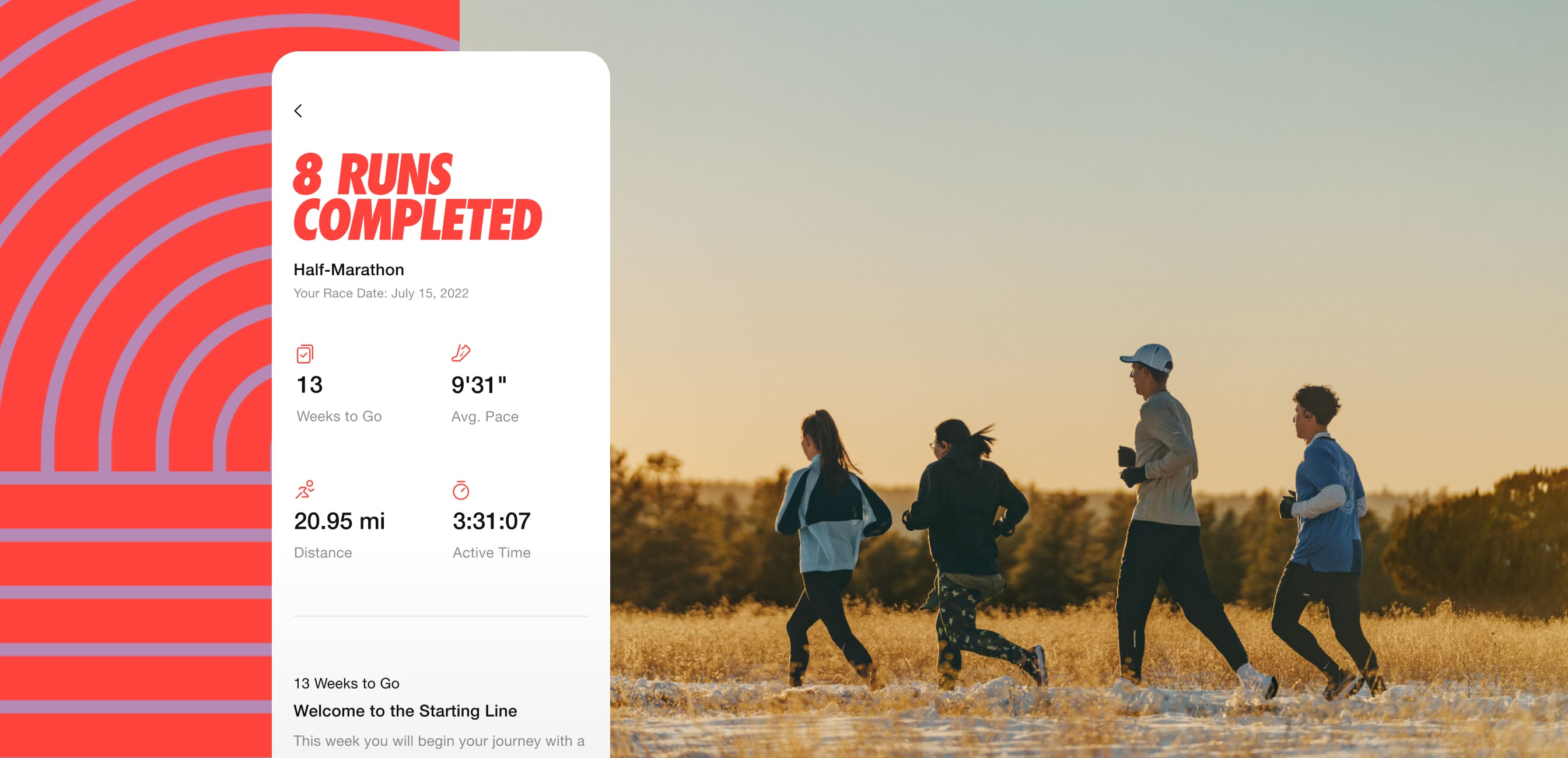 half marathon nike training