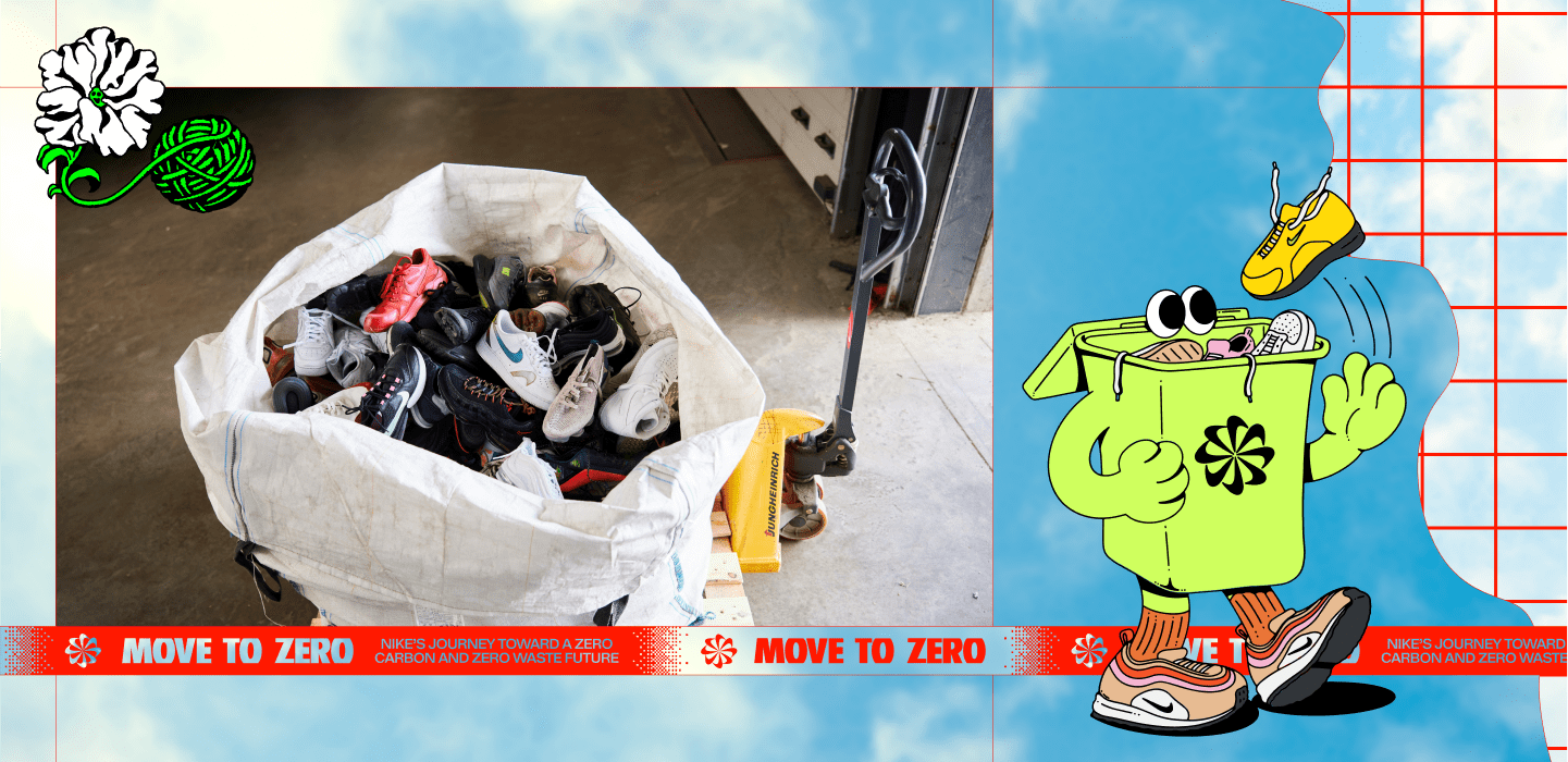 Recycling + Donation Where Does It All Go?. Nike GB