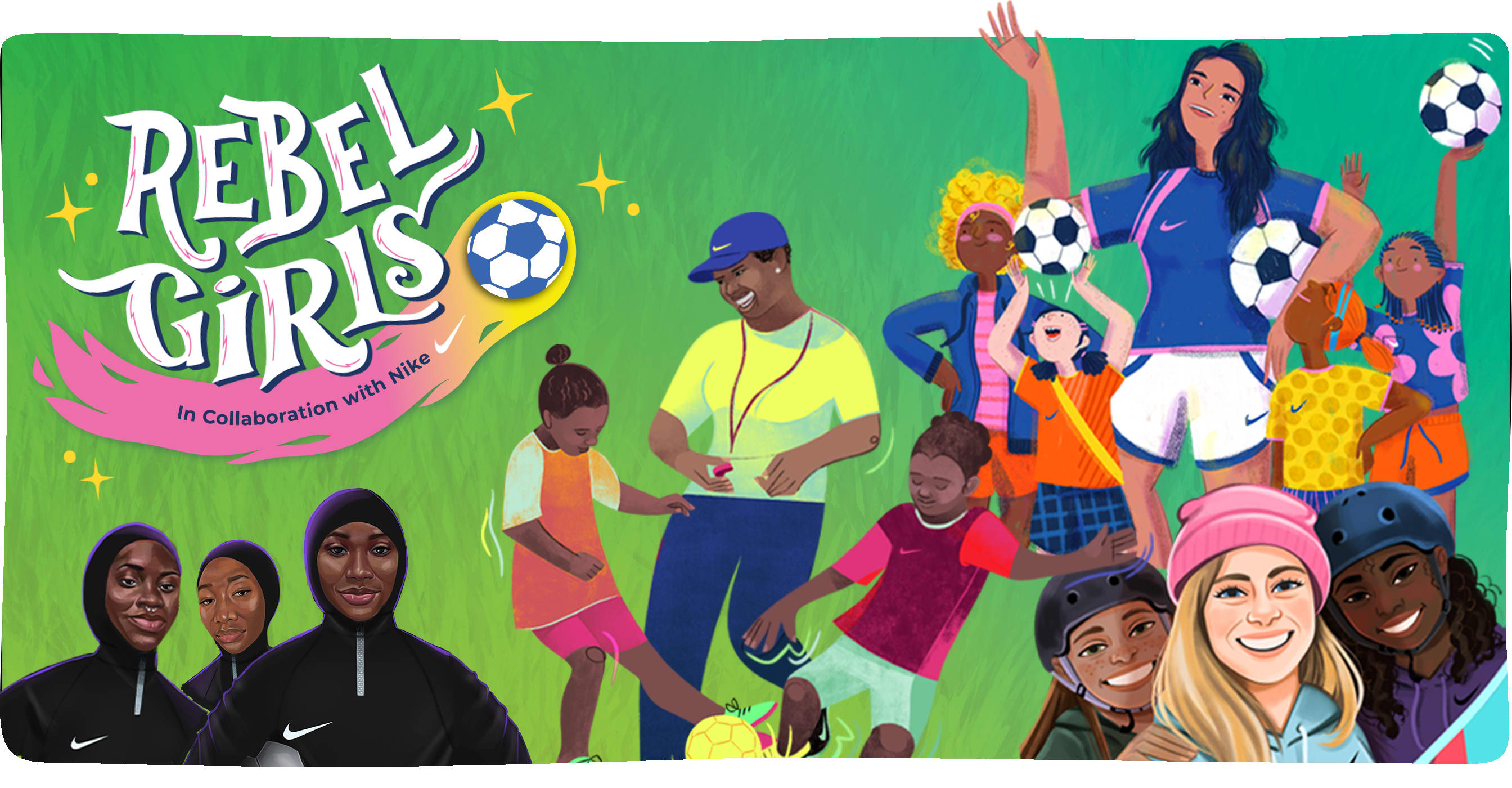 Ellen Ramasedi zachęca dziewczynki do uprawiania sportu