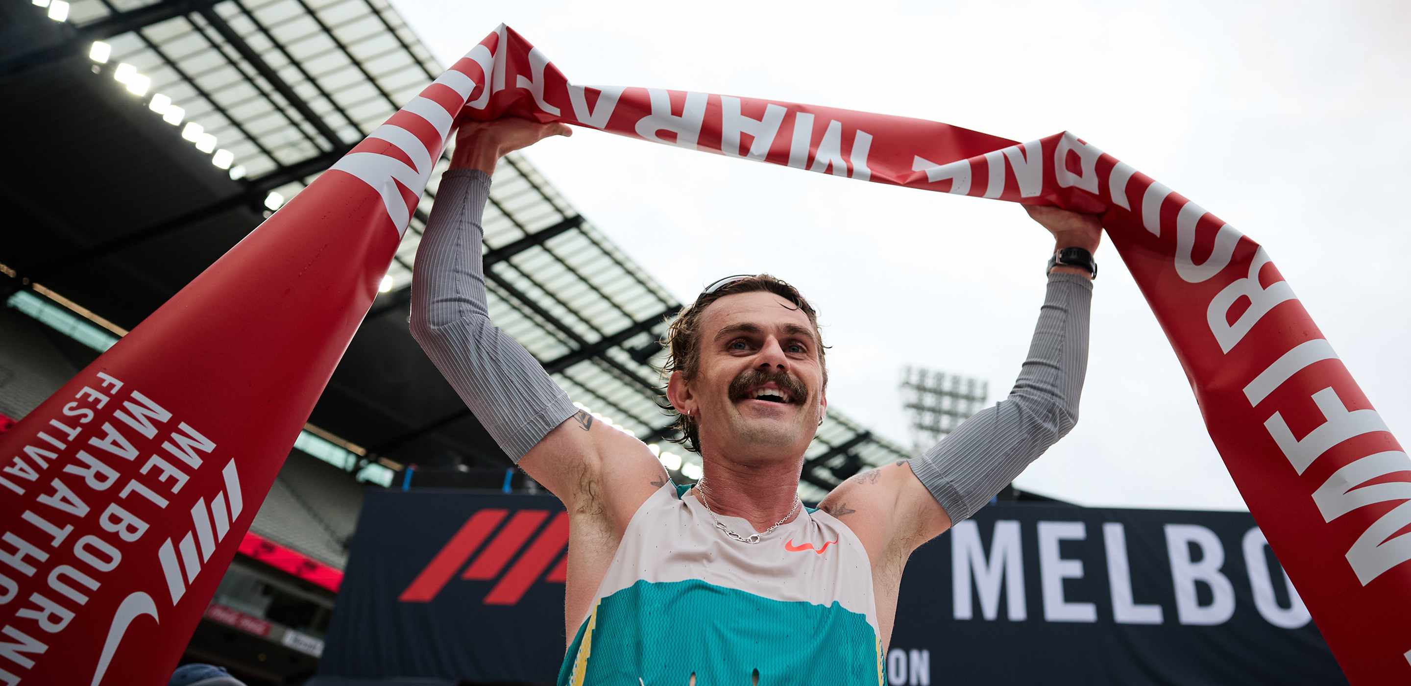 Nike Melbourne, We'll see you at the <br>finish line.