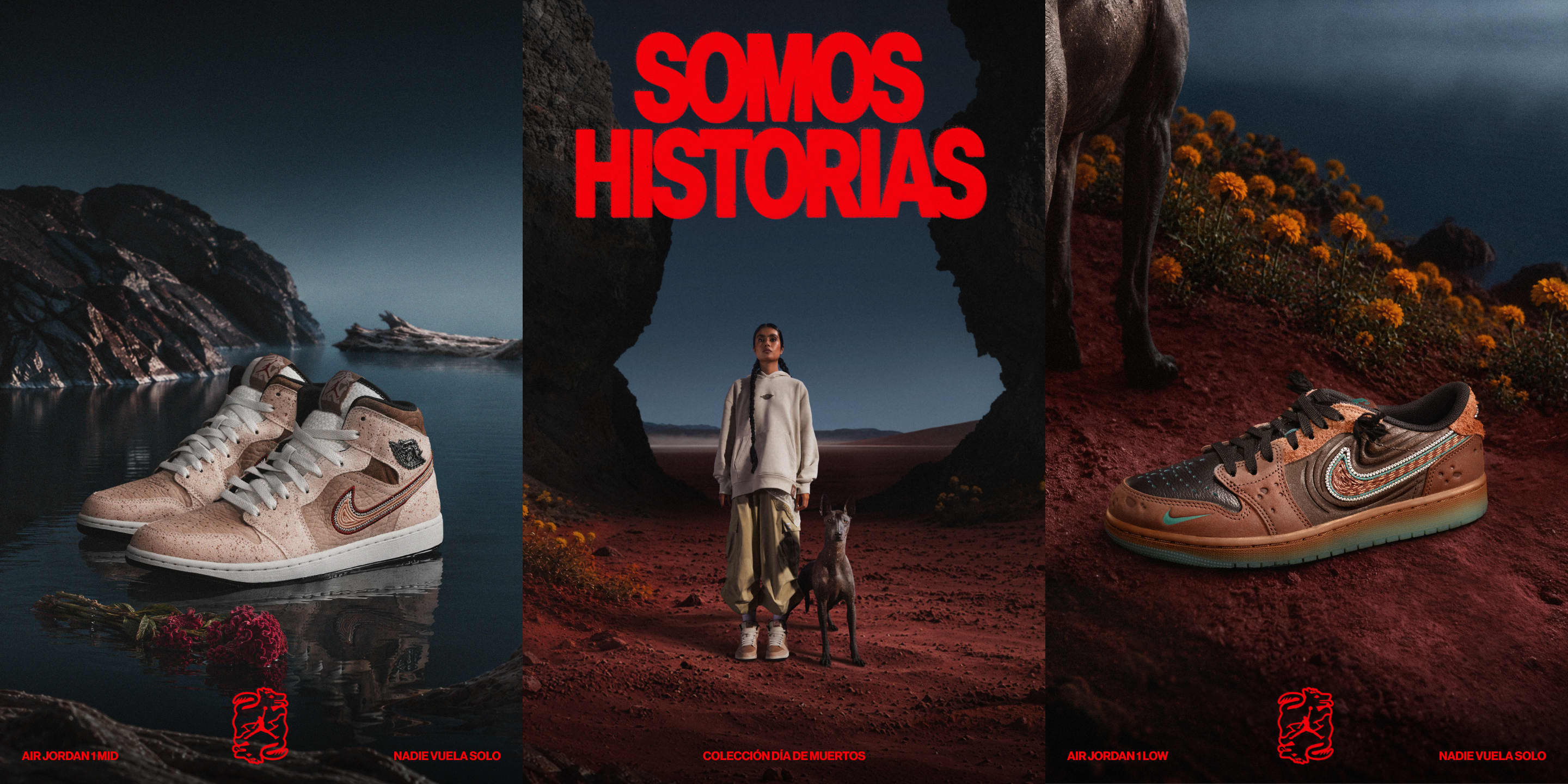 Somos Historias: Una Colección de Jordan para celebrar el día de Muertos., NADIE VUELA SOLO