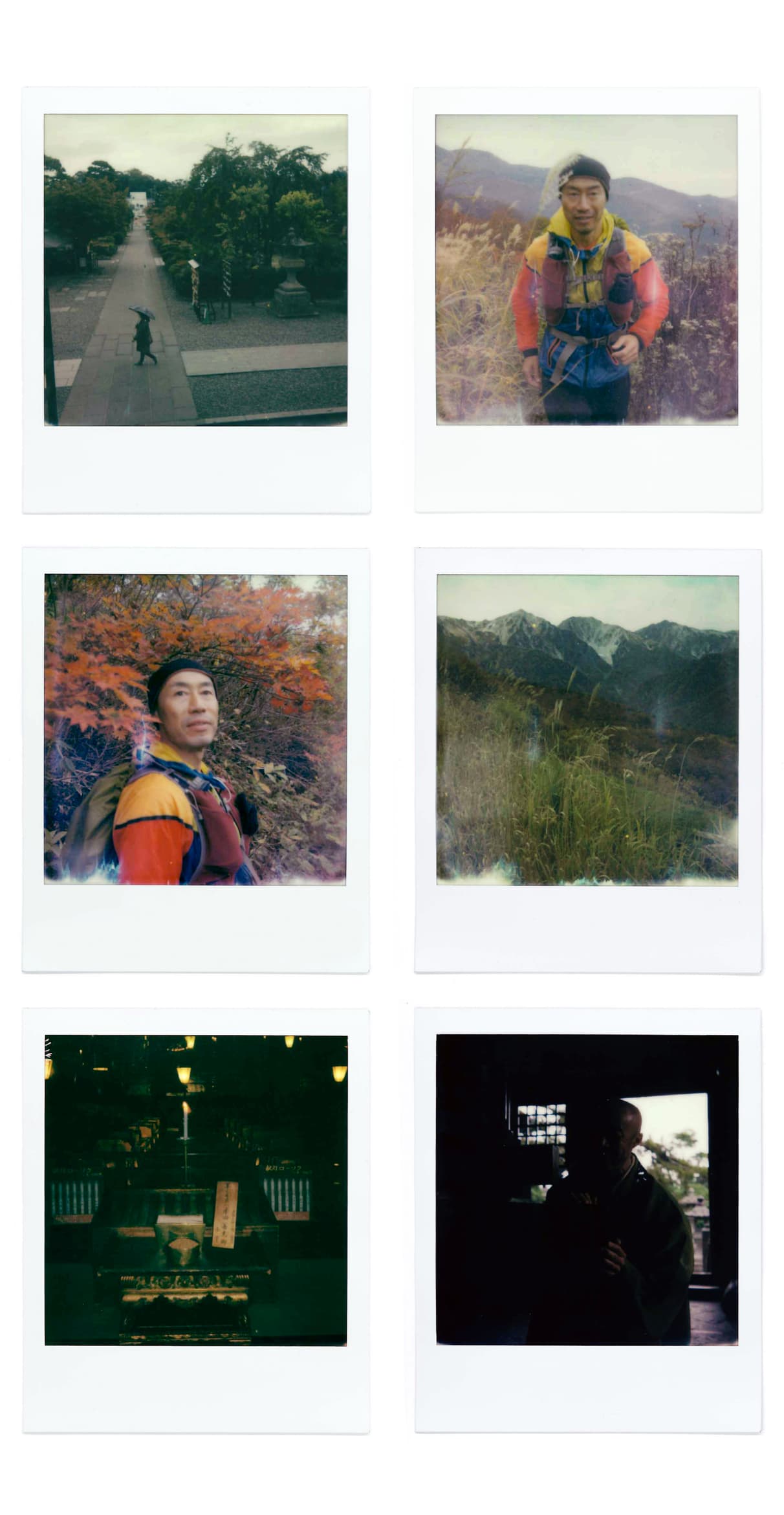 出家人 Yukai Shimizu 在日本的山中小徑奔向明心見性的境界