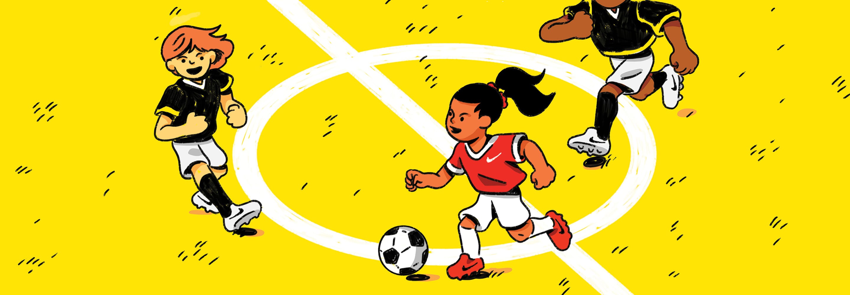Encourager les filles à poursuivre le sport