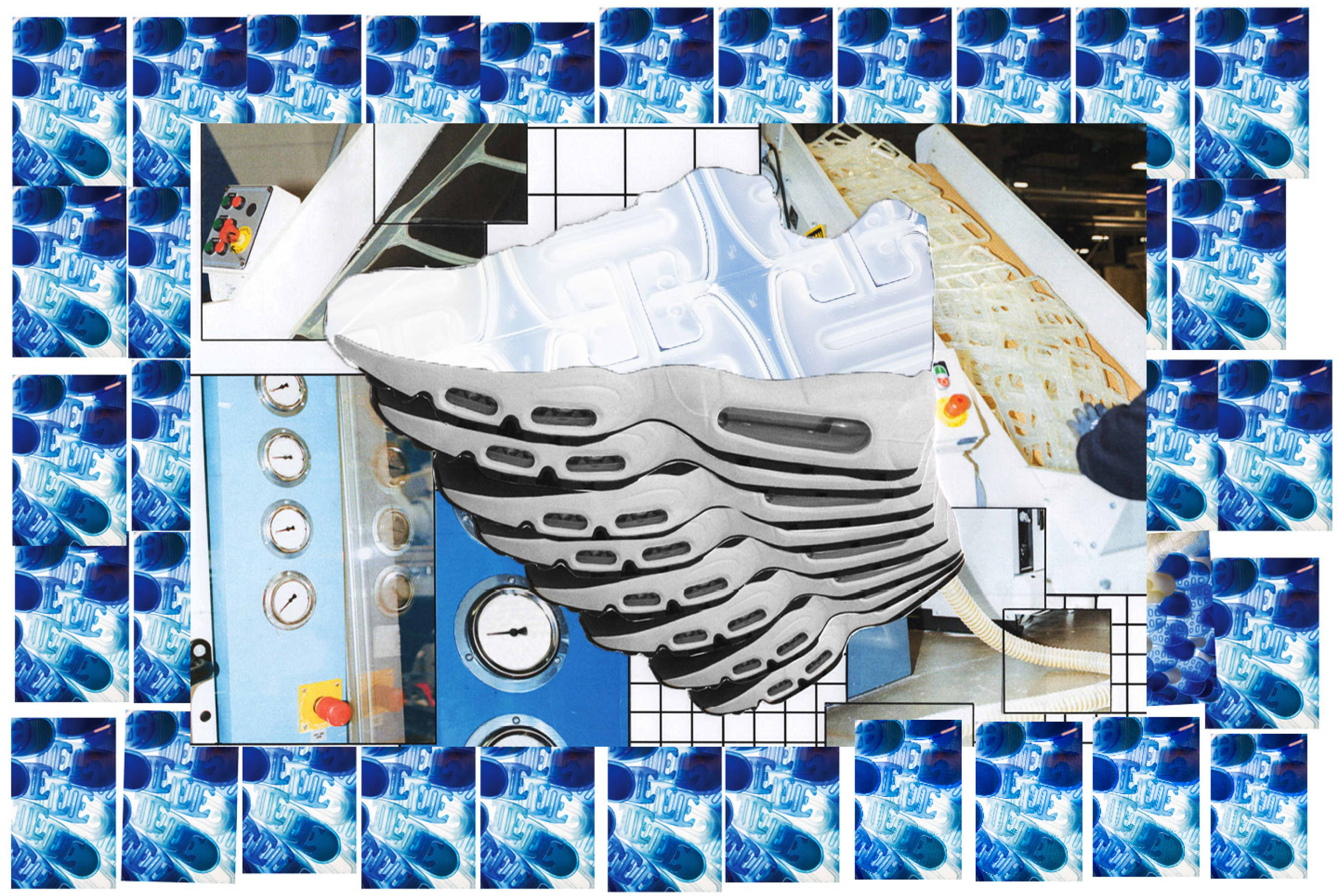 Výroba Nike Air s domácí recyklací