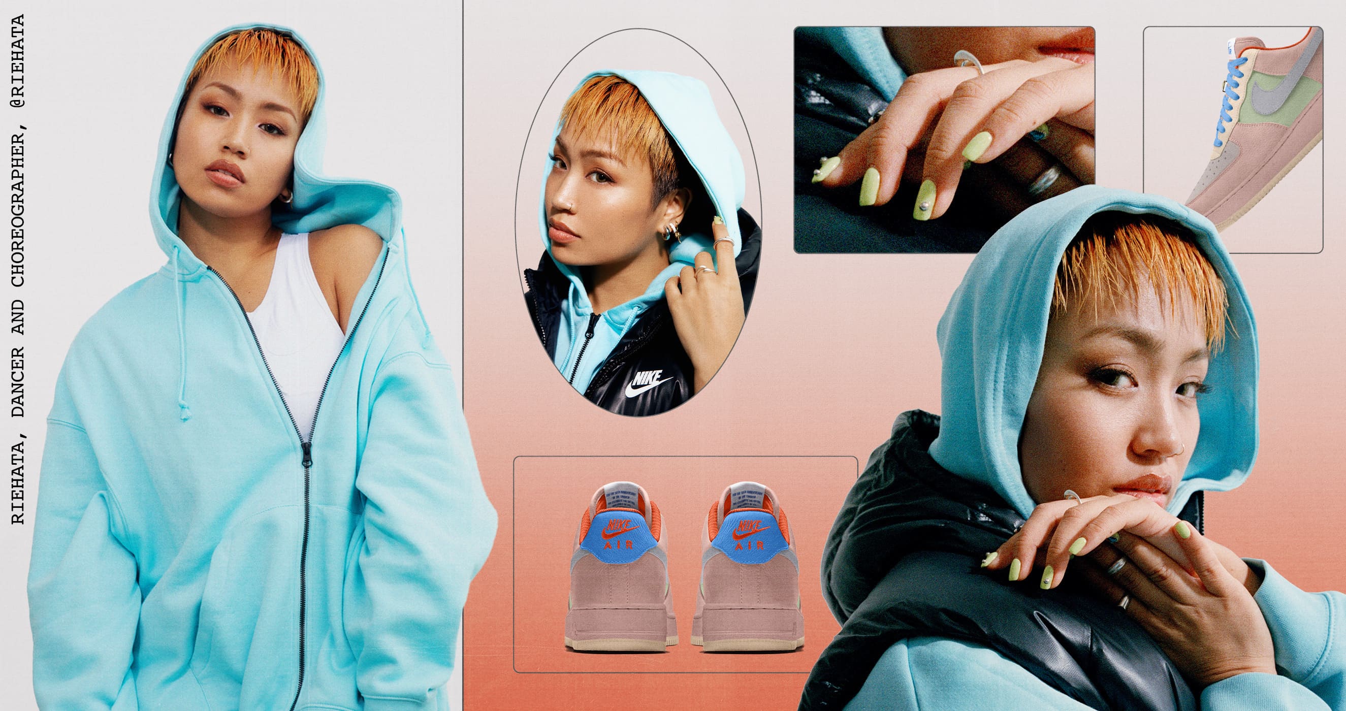OWN THE FLOOR 自分だけのスタイルで、ひとり残らずクギづけろ。, Air Force 1 By RIEHATA