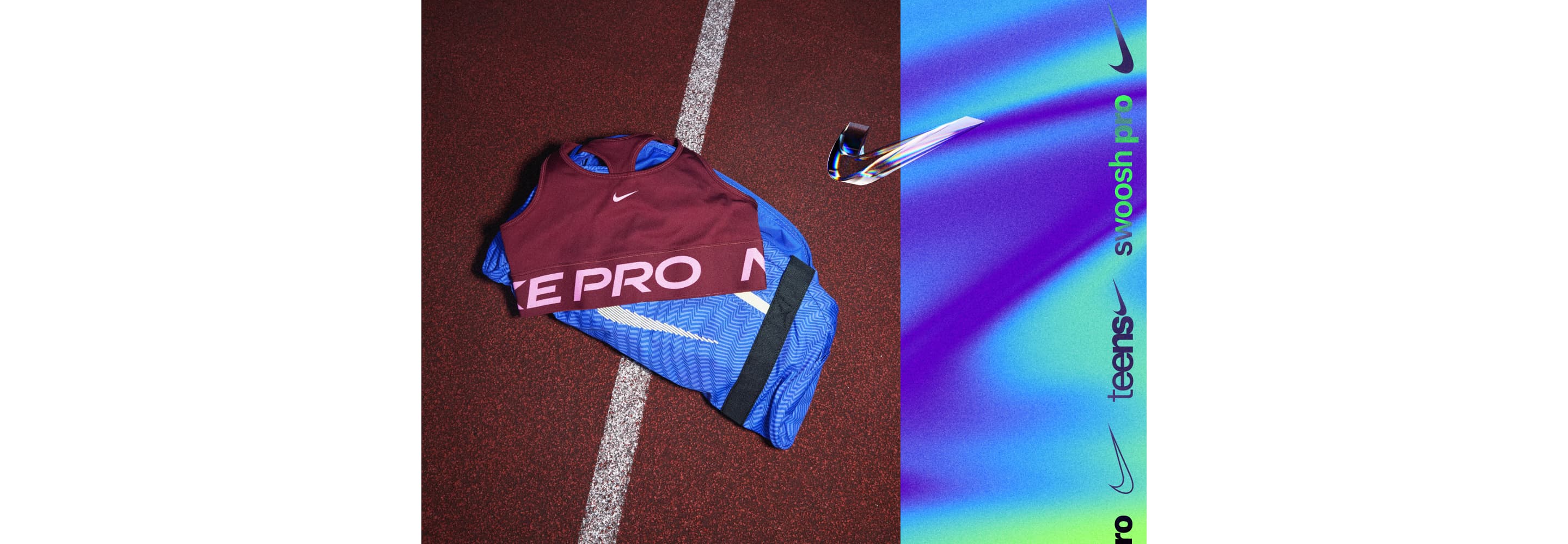 Swoosh Pro: My go-to sprinting bra. Nike SI