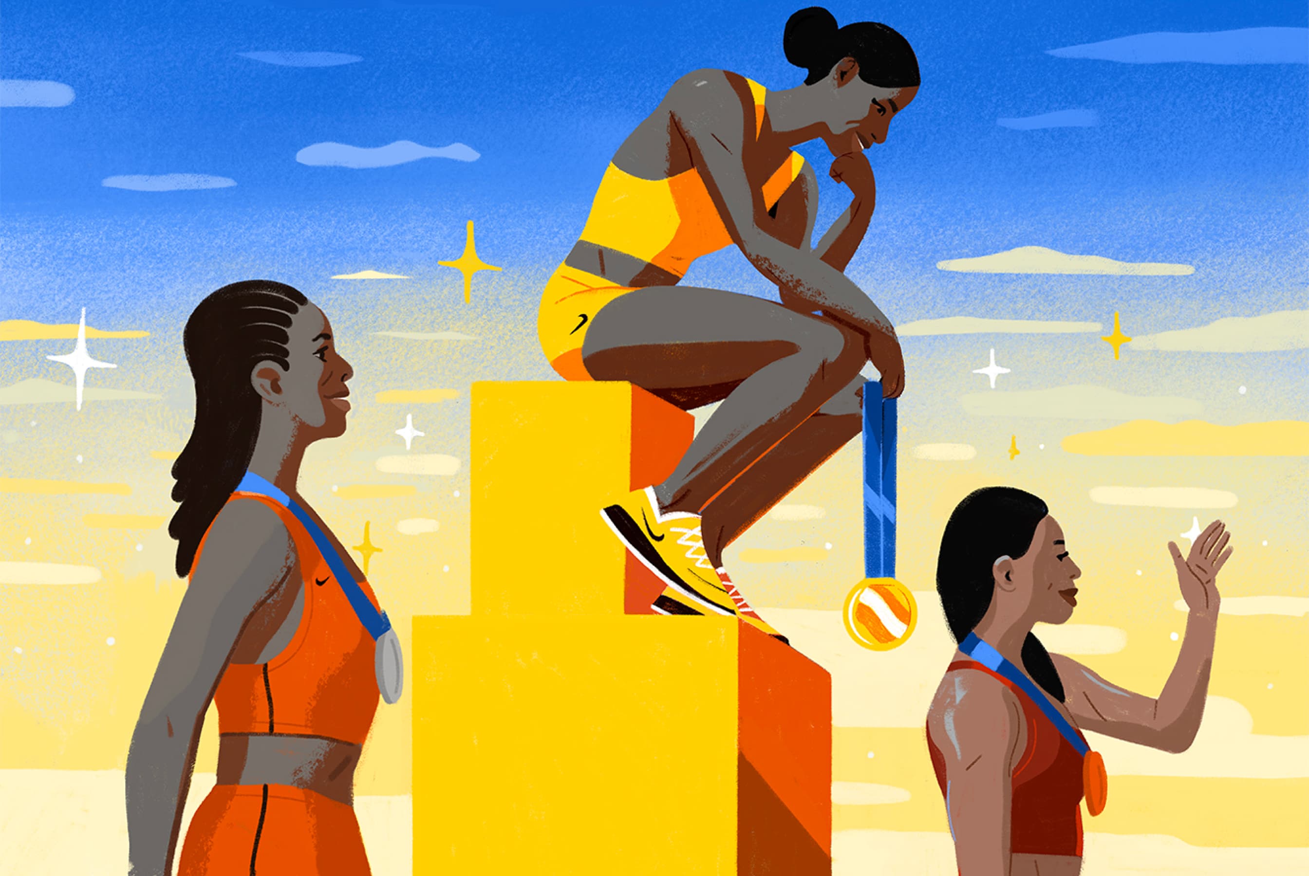 Sis hàbits de l'actitud d'un atleta