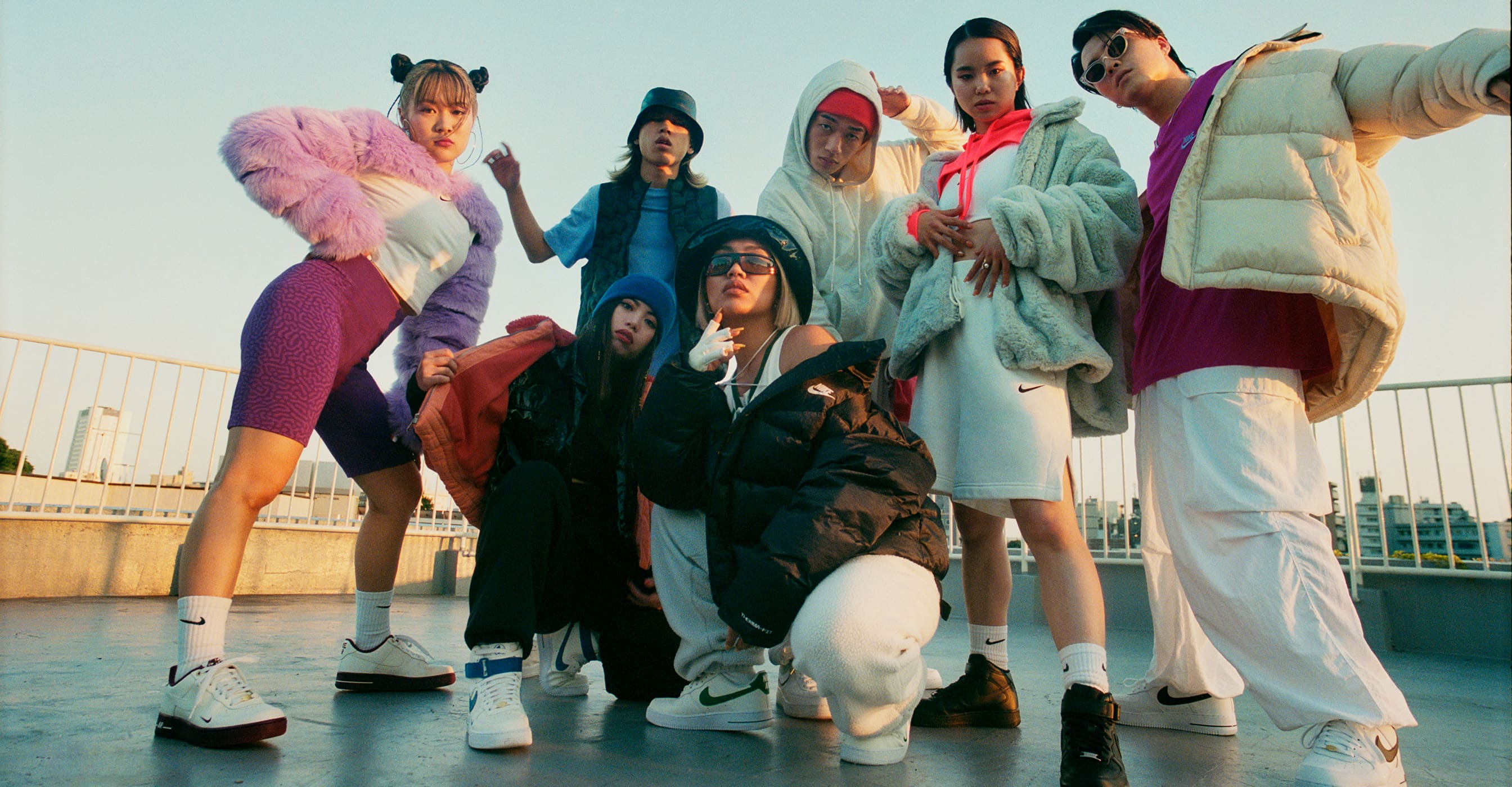 OWN THE FLOOR 自分だけのスタイルで、ひとり残らずクギづけろ。, エアフォース1 40周年