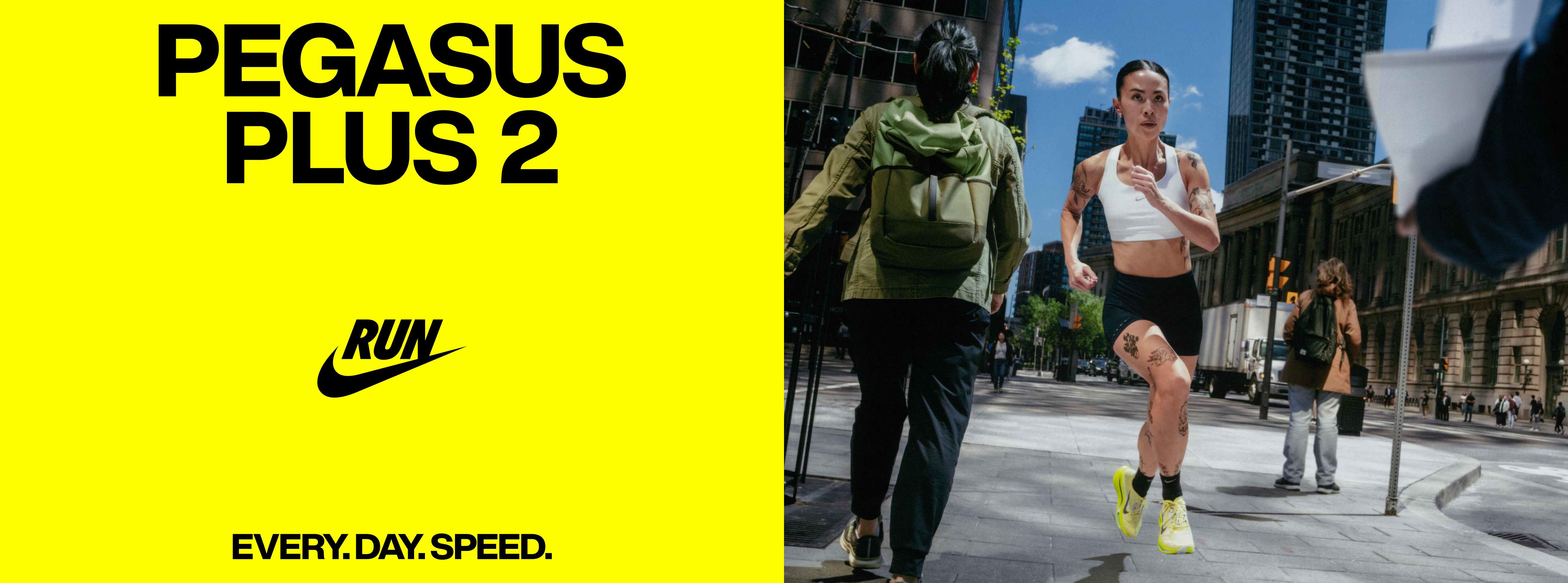 Nike Running, เลือก Pegasus Plus 2 ให้ร่วมทาง <br>ไปกับคุณใน challenge นี้