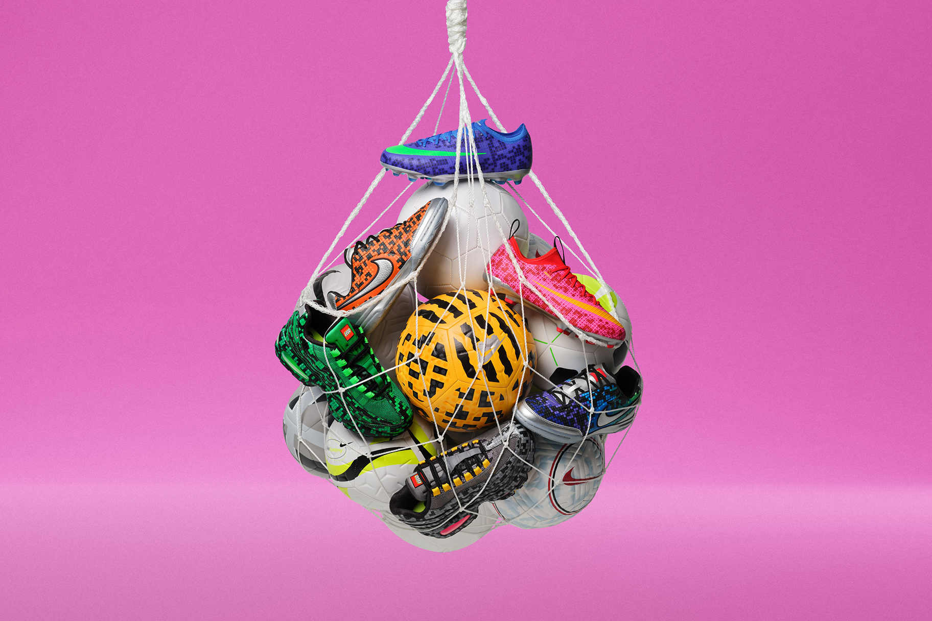 The Nike Football x LEGO® Collection for Kids Makes Football Even More Fun 