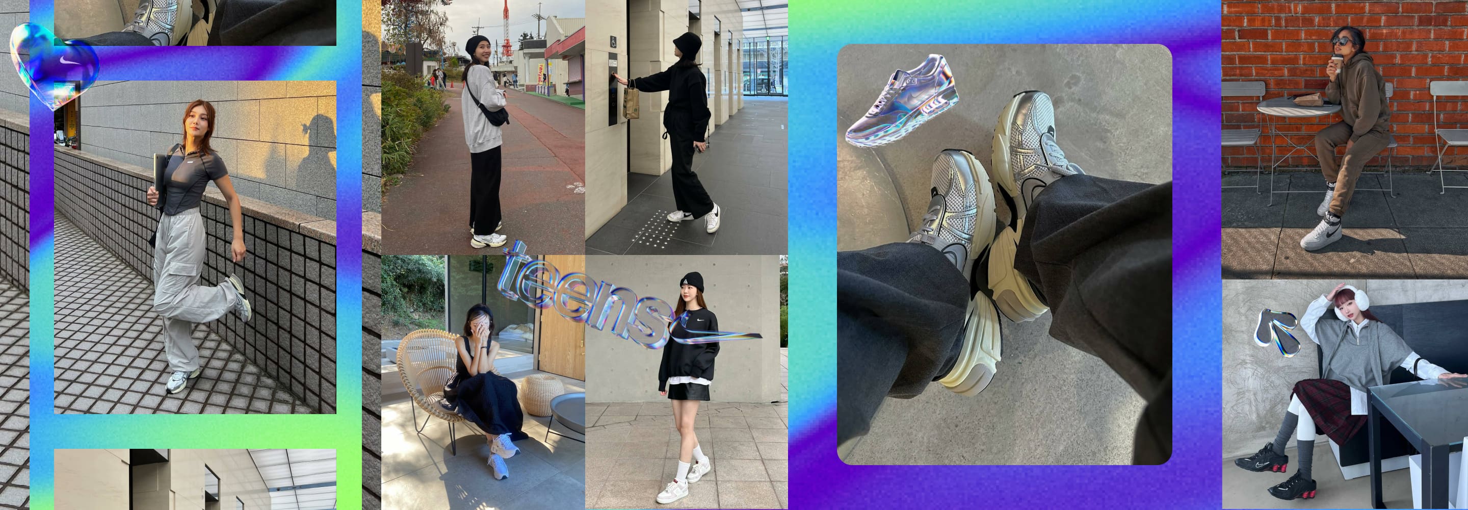 Nike Teens: skab energi med masser af stil