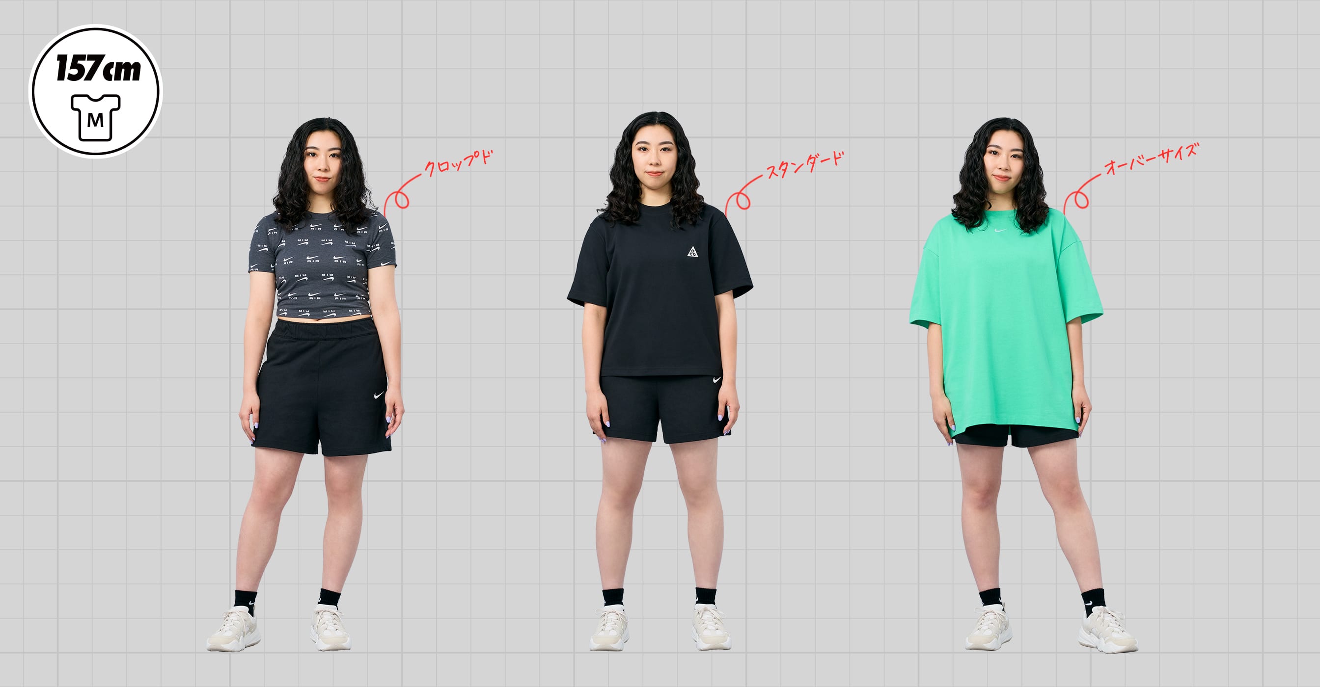 ウィメンズフィットガイドTシャツ