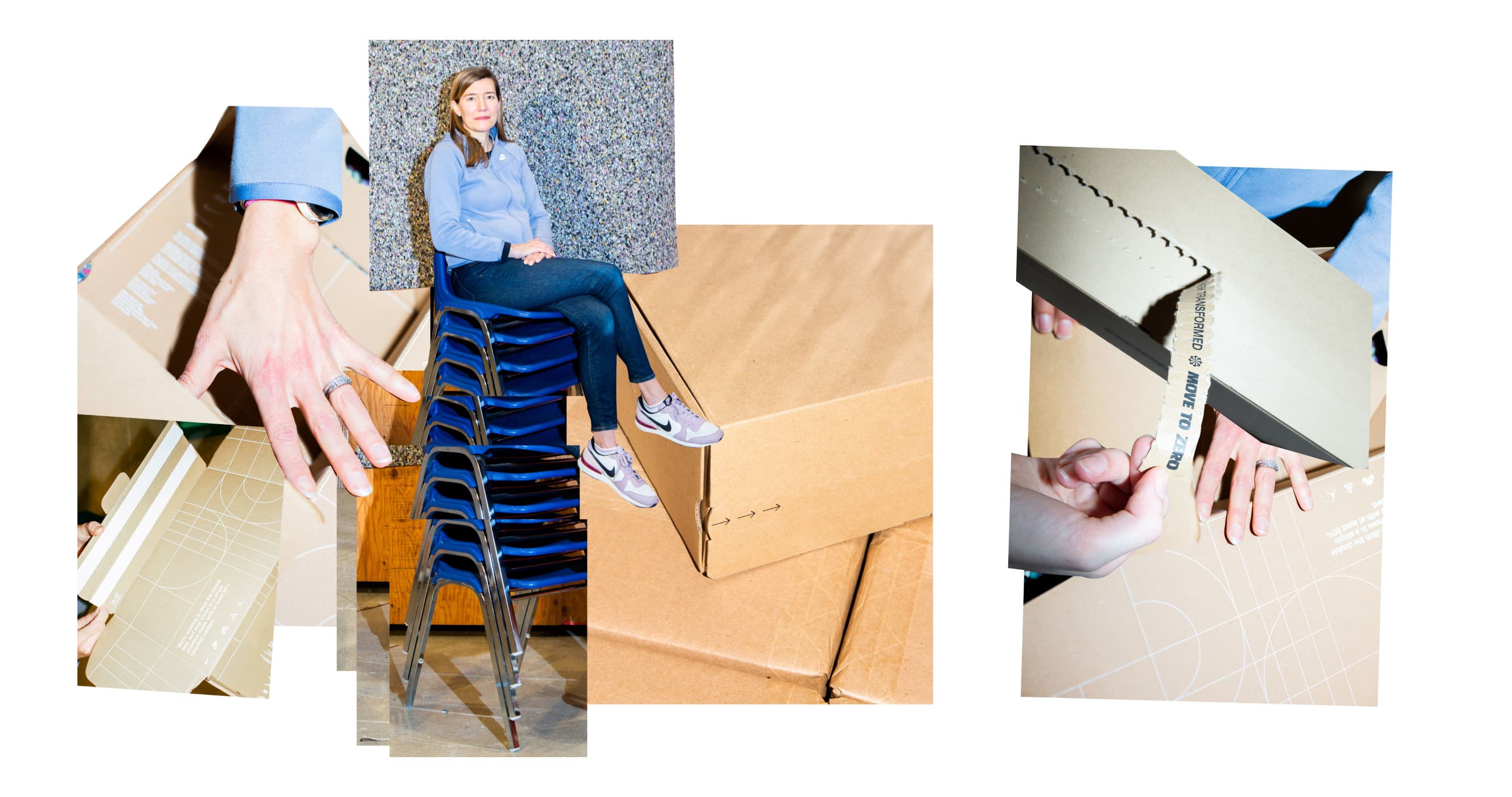 Nikes One-eske halverer emballasjen