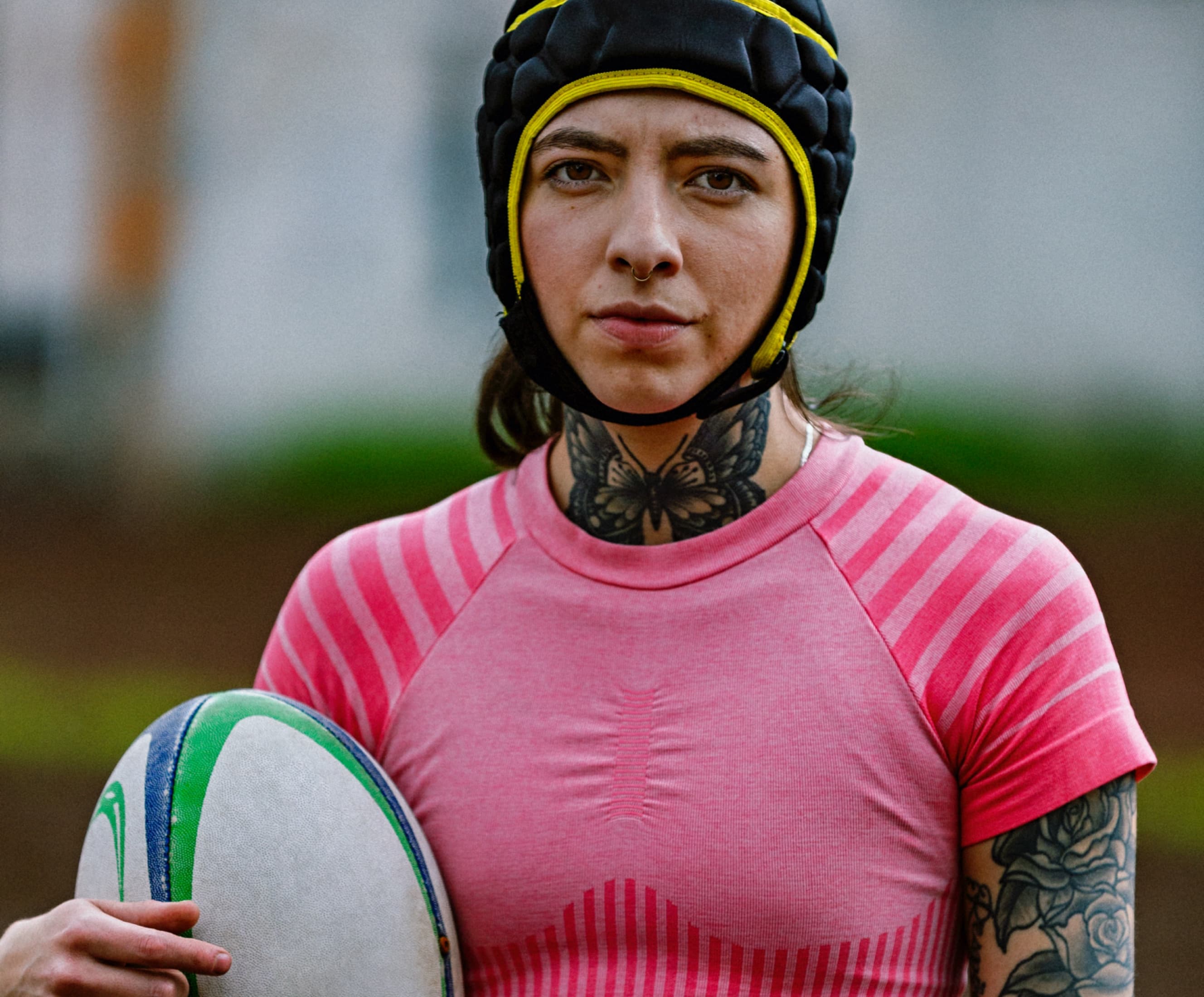 Die mexikanische Rugbyspielerin María Pruijn überrascht die Experten