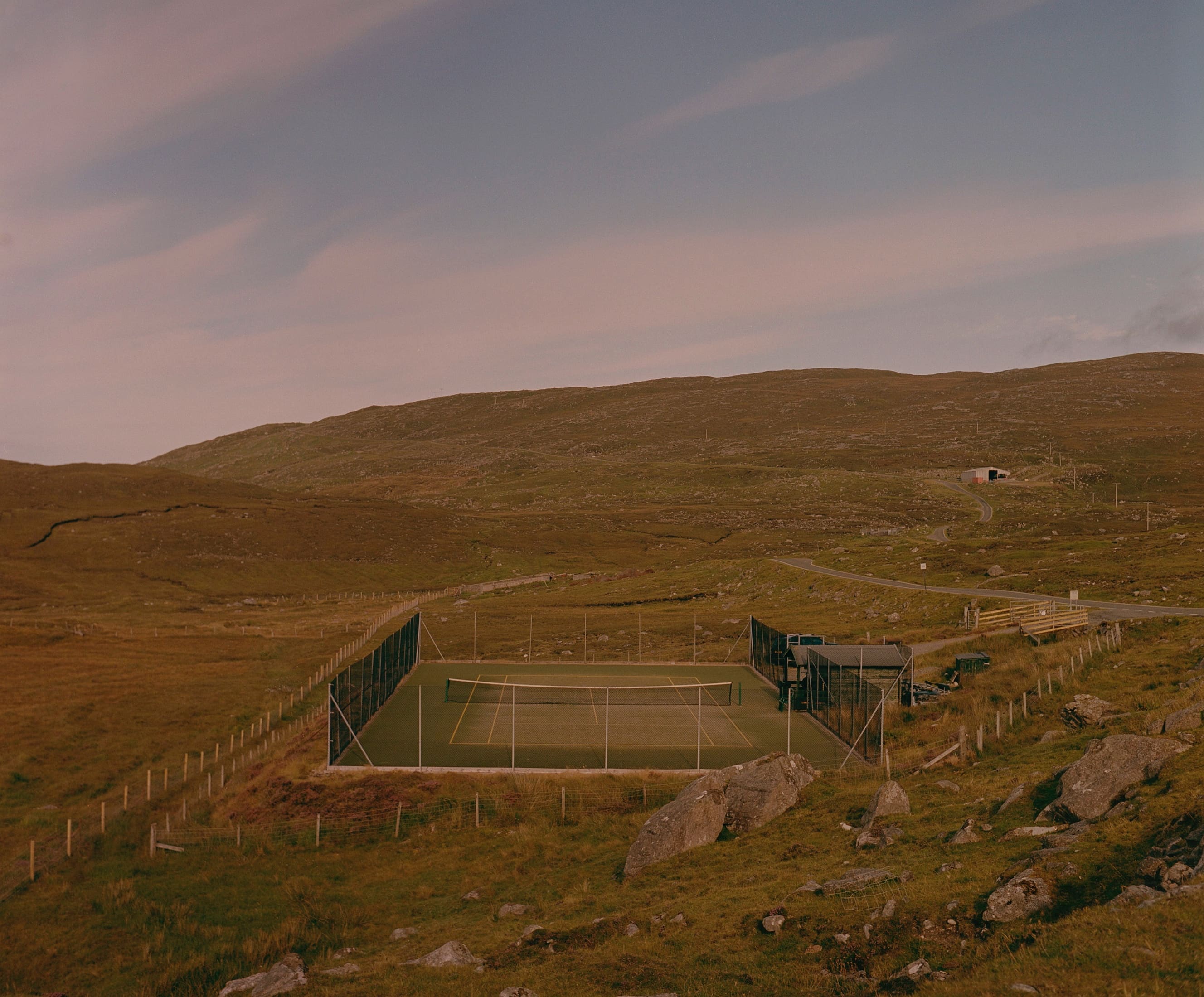 Pista de tenis de Bunabhainneadar