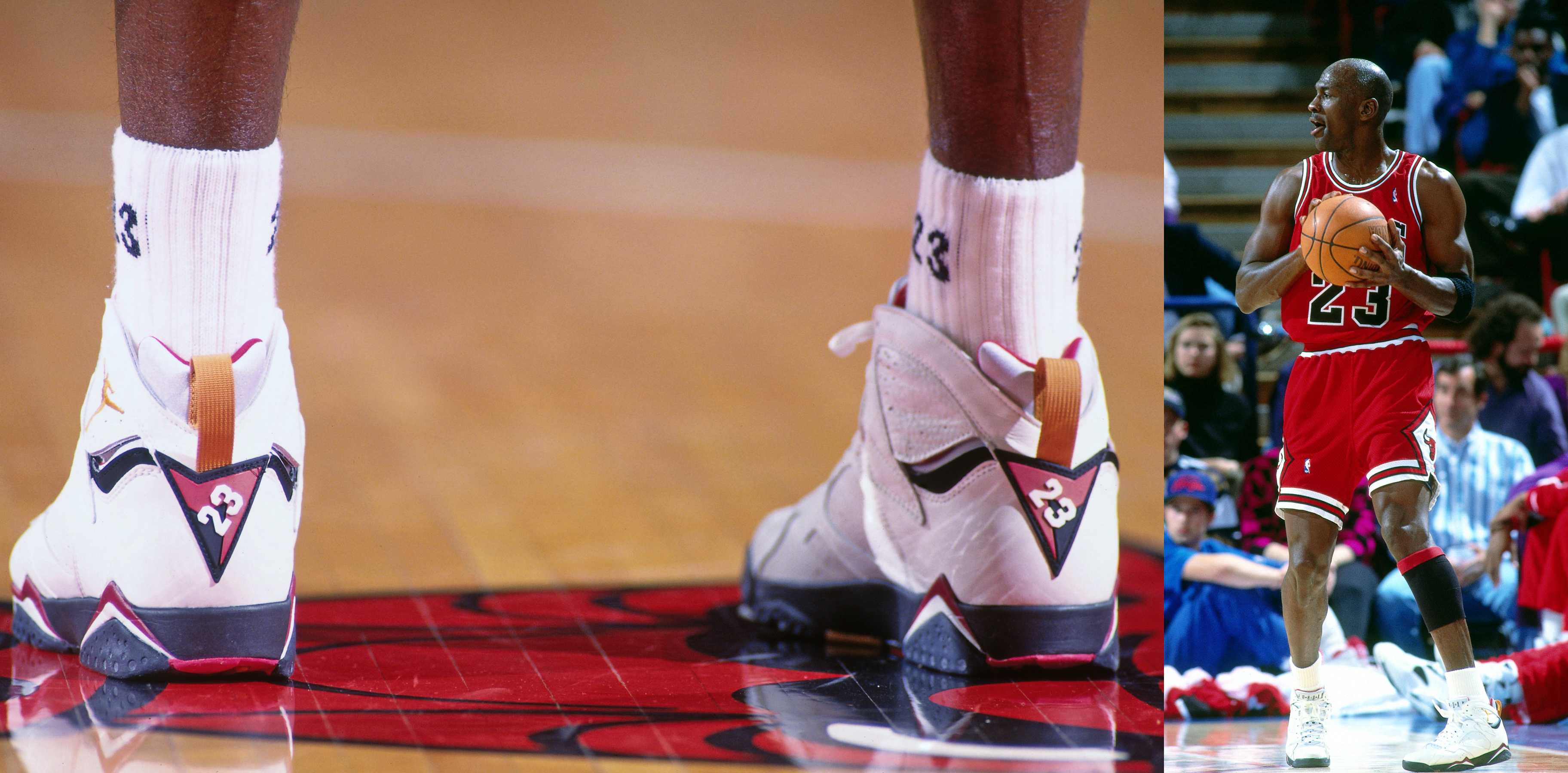A legemlékezetesebb cipők, amelyeket Michael Jordan „Az utolsó bajnokságig” című sorozatban viselt.