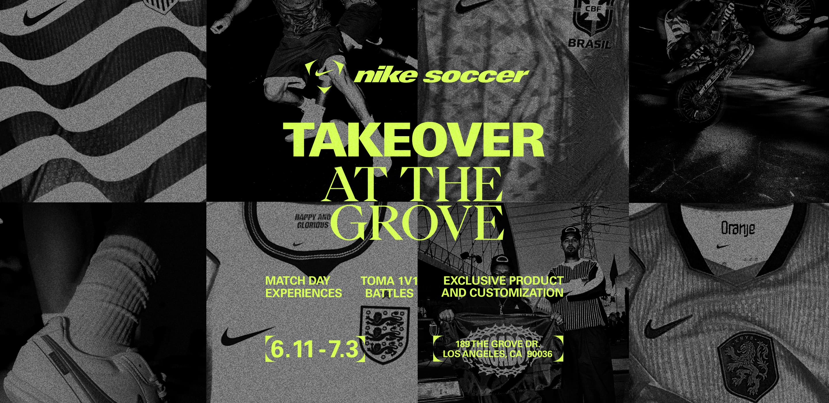 Nike LA, Nike Soccer at <br>the Grove