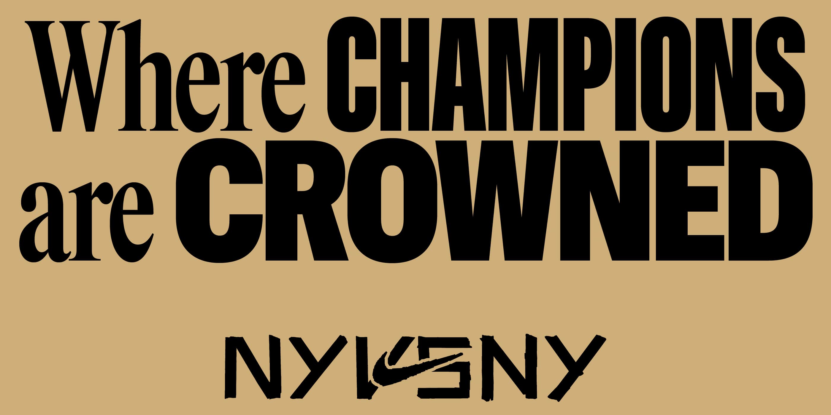 Nike NYC, Victory Park is Here