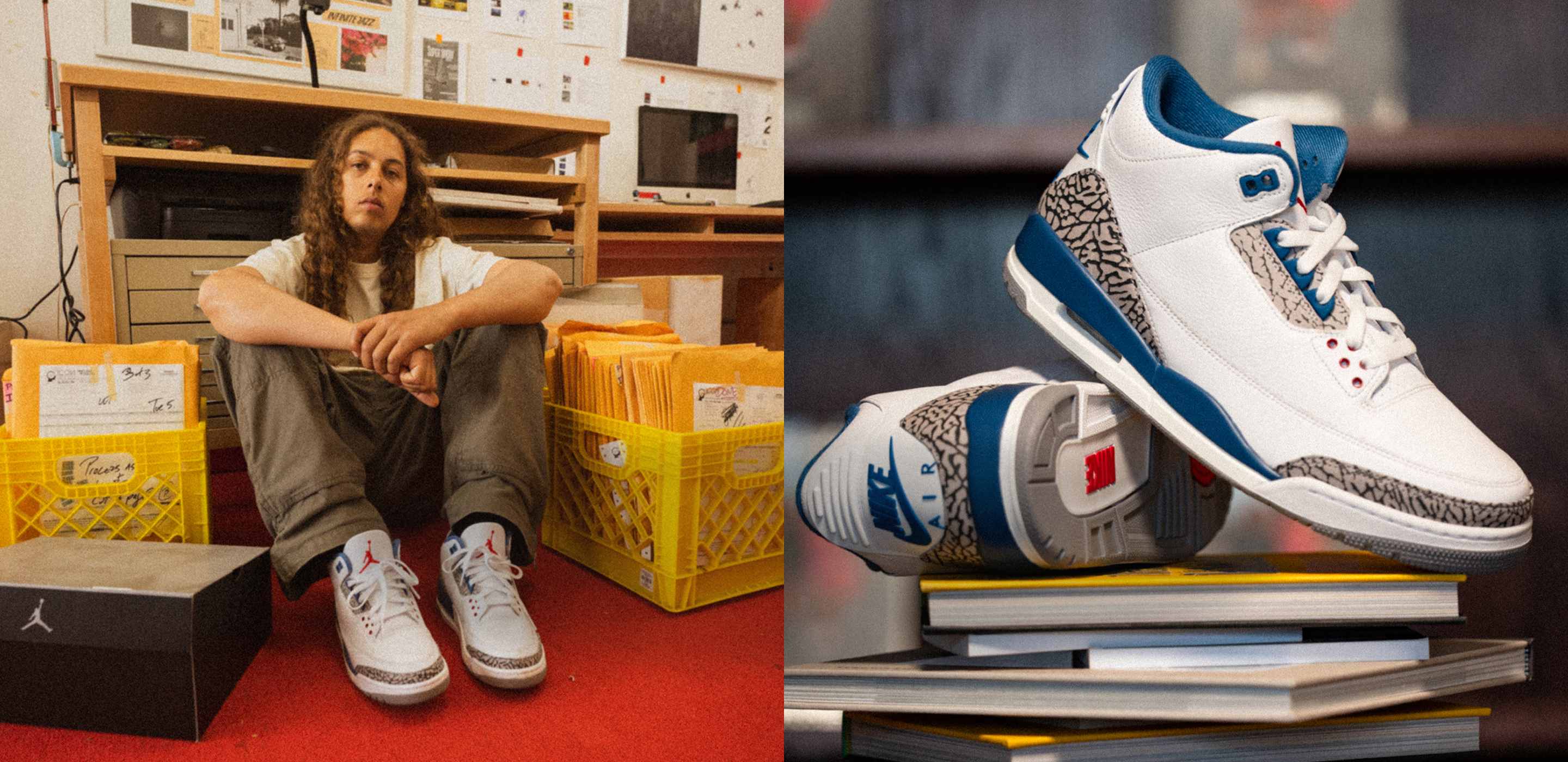 Jordan, AIR JORDAN 3 RETRO 'TRUE BLUE'
