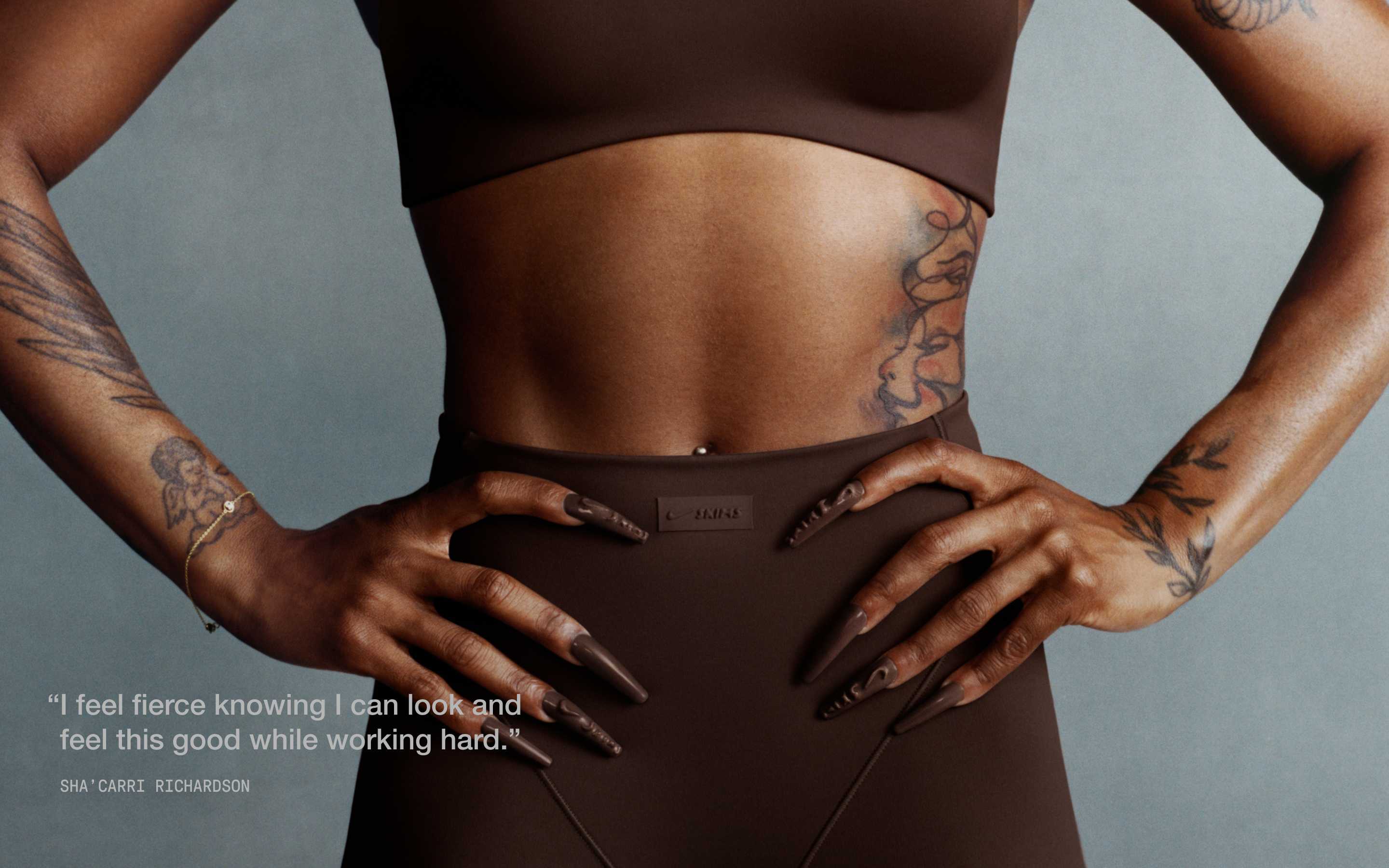Introducing NikeSKIMS. Body Obsessed.