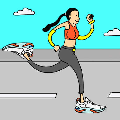 Mais histórias sobre running, Como adorar as corridas, slide 3 of 3