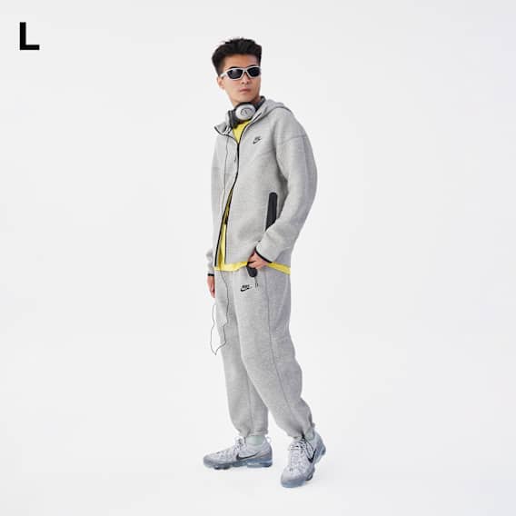 TECH FLEECE FIT GUIDE 170-180cm