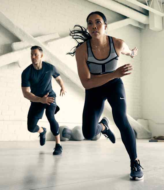 แอพ Nike Training Club ท่าออกกำลังกายที่บ้านและท่าอื่นๆ