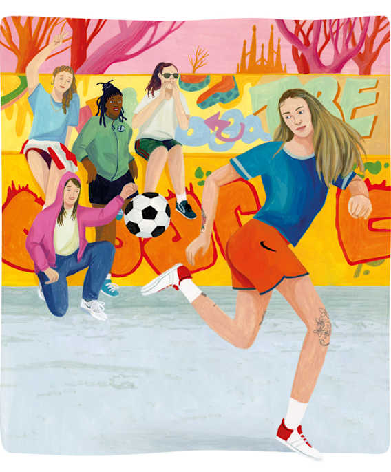 İlgili Hikayeler, Romina Calatayud ile Kızlar İçin Futbolu Destekleme Üzerine, slide 3 of 5