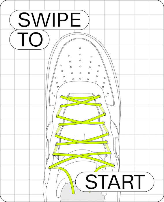 Transforme ta paire de chaussures grâce à différents types de laçage