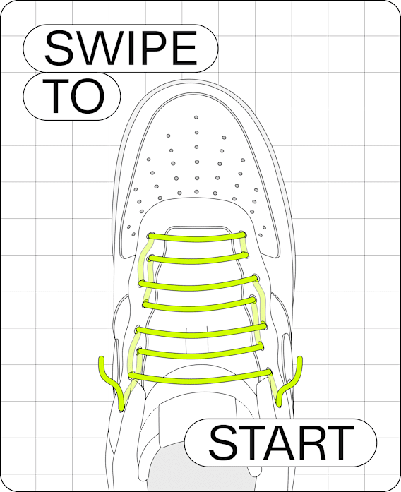 Transforme ta paire de chaussures grâce à différents types de laçage