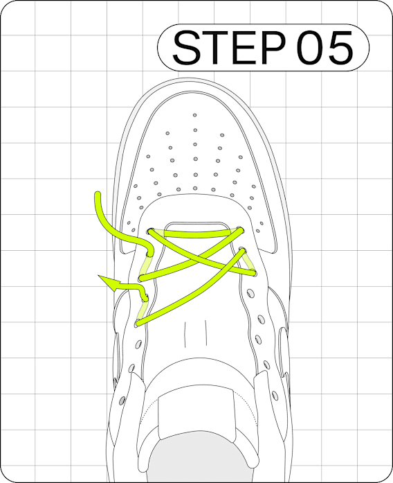 Transforme ta paire de chaussures grâce à différents types de laçage