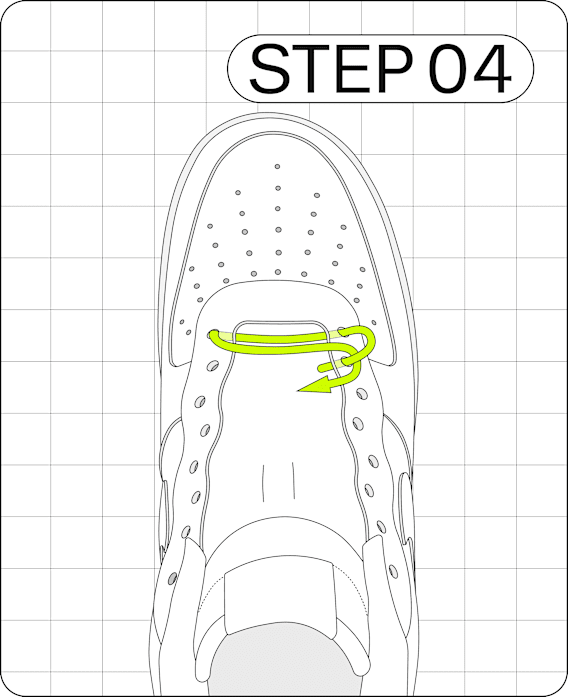 Transforme ta paire de chaussures grâce à différents types de laçage