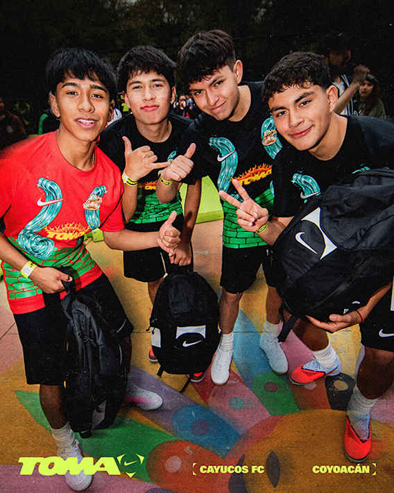 Campeones del Barrio, TOMA México, slide 2 of 10