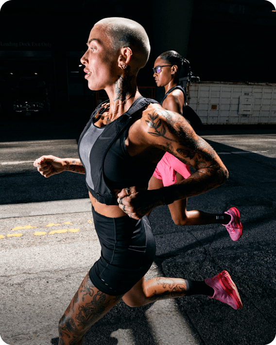 Straßenläufe mit Nike