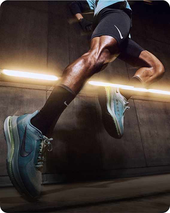 Nike běhání po silnici